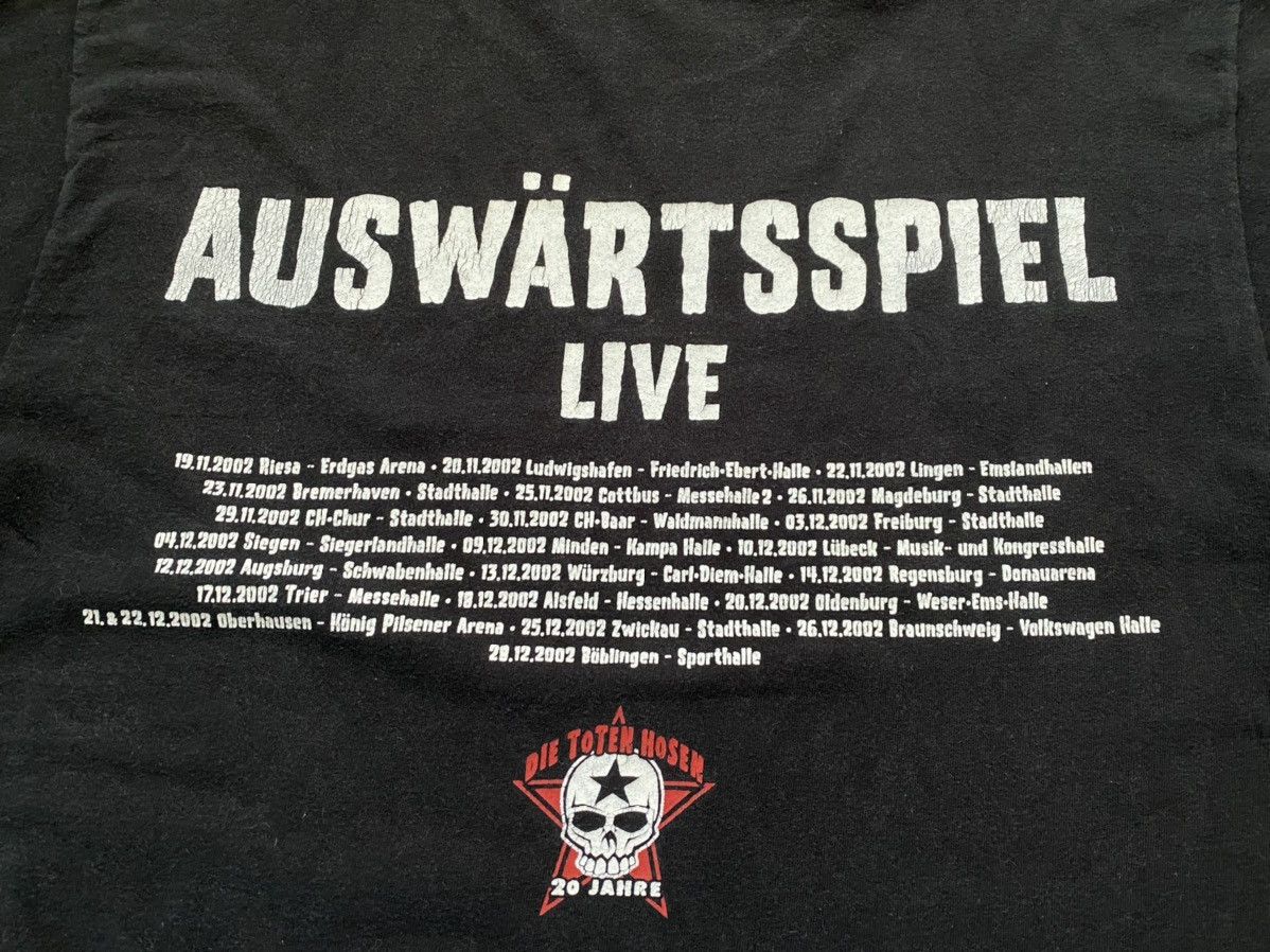 Band Tees Vintage Y2K Die Toten Hosen 2002 T Shirt Tee Rancid Misfits Size US M / EU 48-50 / 2 - 5 Thumbnail
