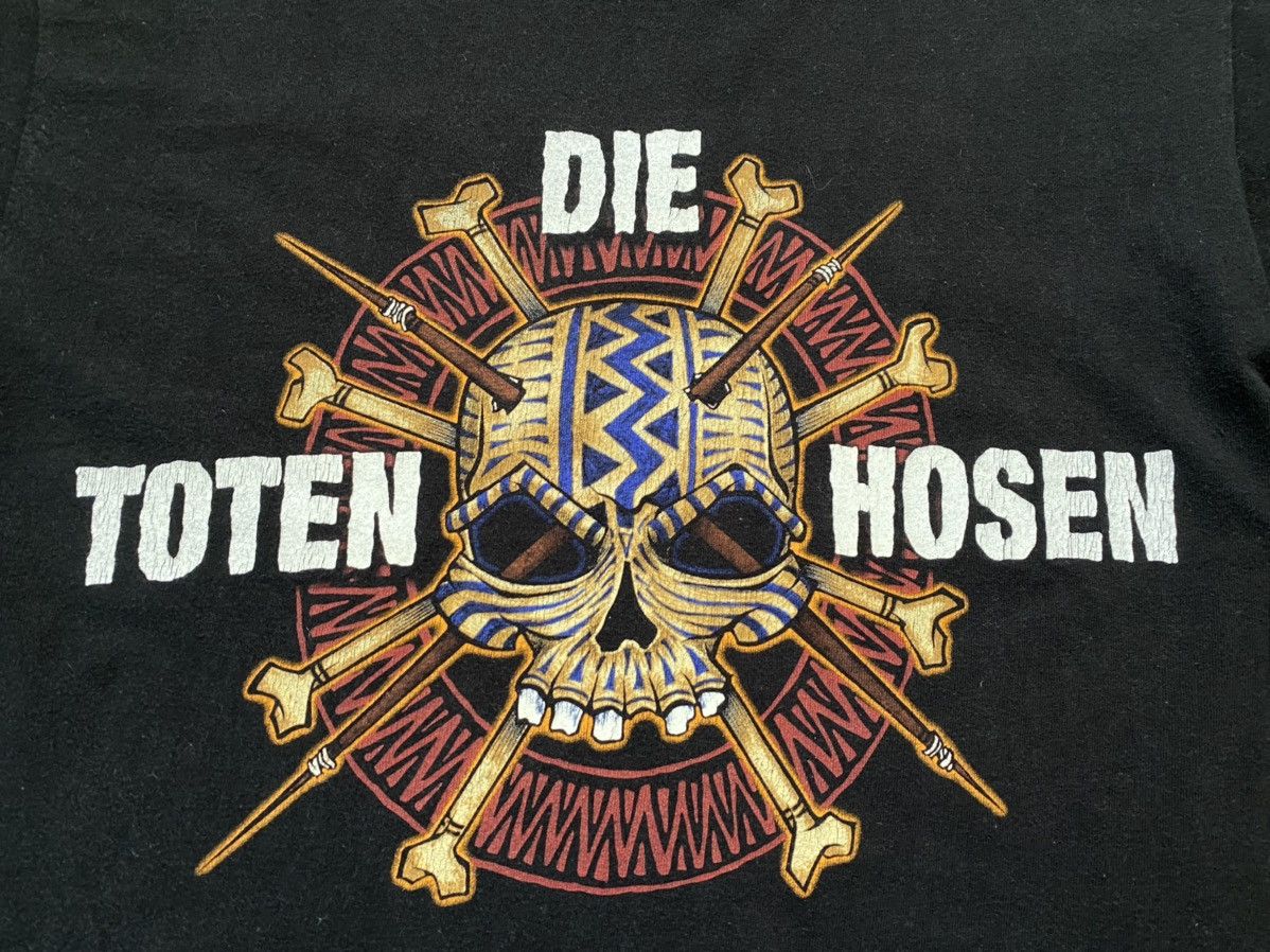 Band Tees Vintage Y2K Die Toten Hosen 2002 T Shirt Tee Rancid Misfits Size US M / EU 48-50 / 2 - 2 Thumbnail