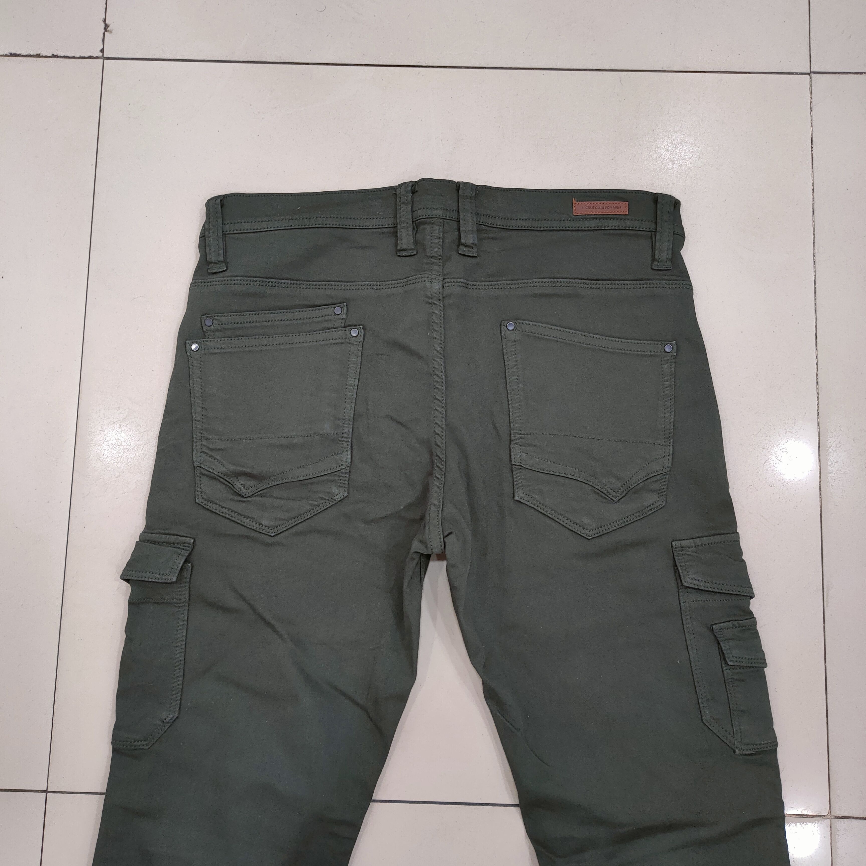 Japanese Brand NICOLE MULTIPOCKET GREEN CARGO PANTS Size US 32 / EU 48 - 9 Thumbnail