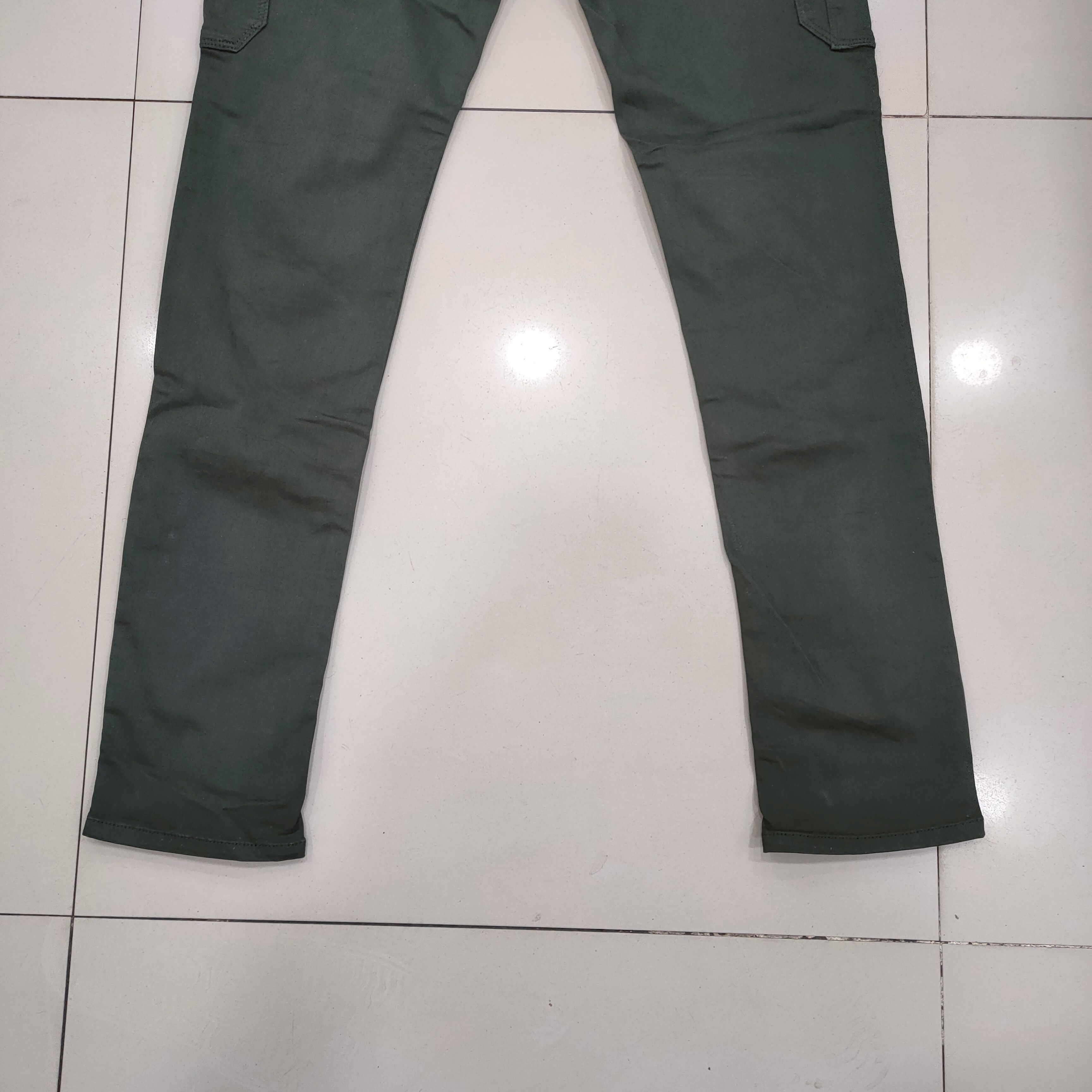 Japanese Brand NICOLE MULTIPOCKET GREEN CARGO PANTS Size US 32 / EU 48 - 10 Thumbnail