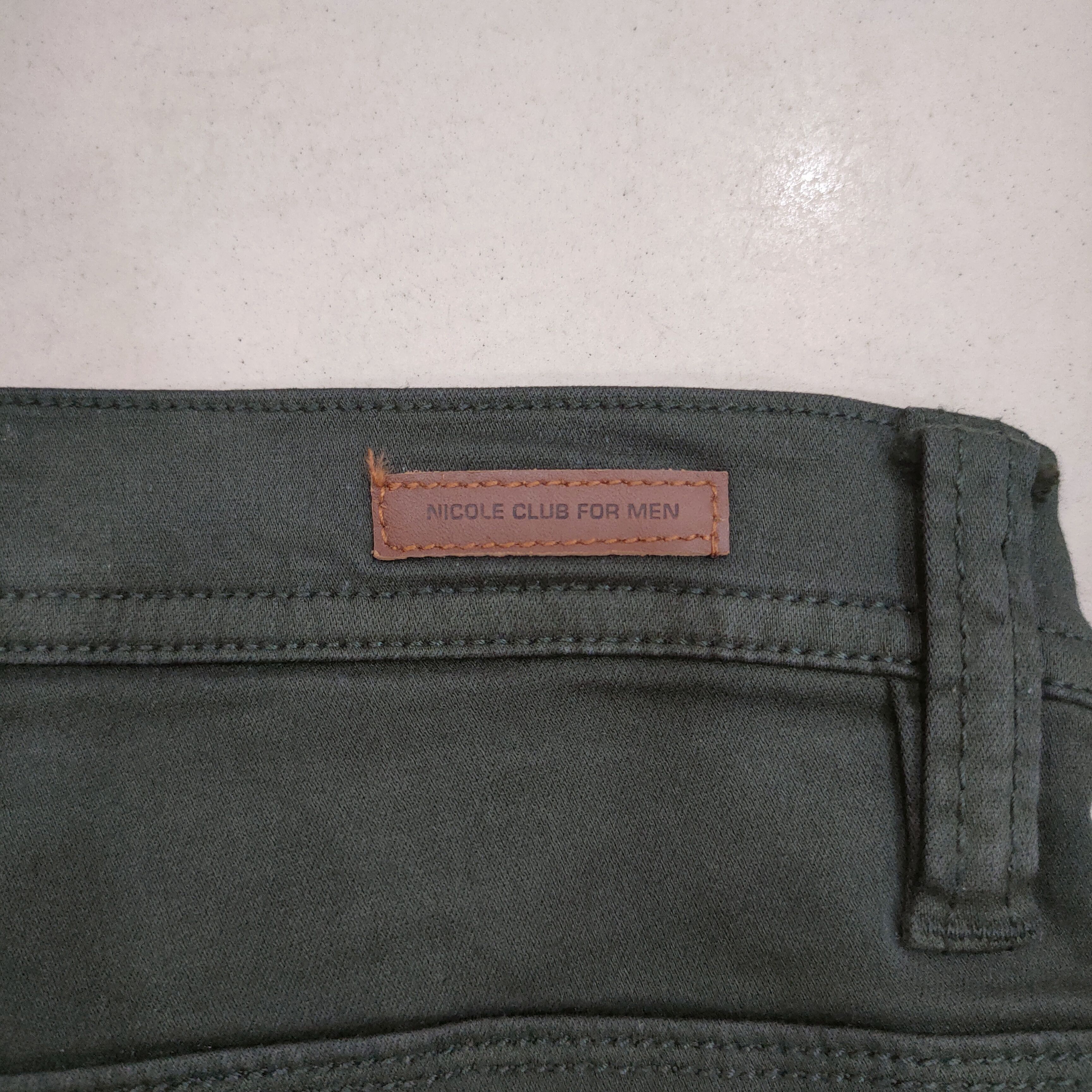Japanese Brand NICOLE MULTIPOCKET GREEN CARGO PANTS Size US 32 / EU 48 - 11 Thumbnail