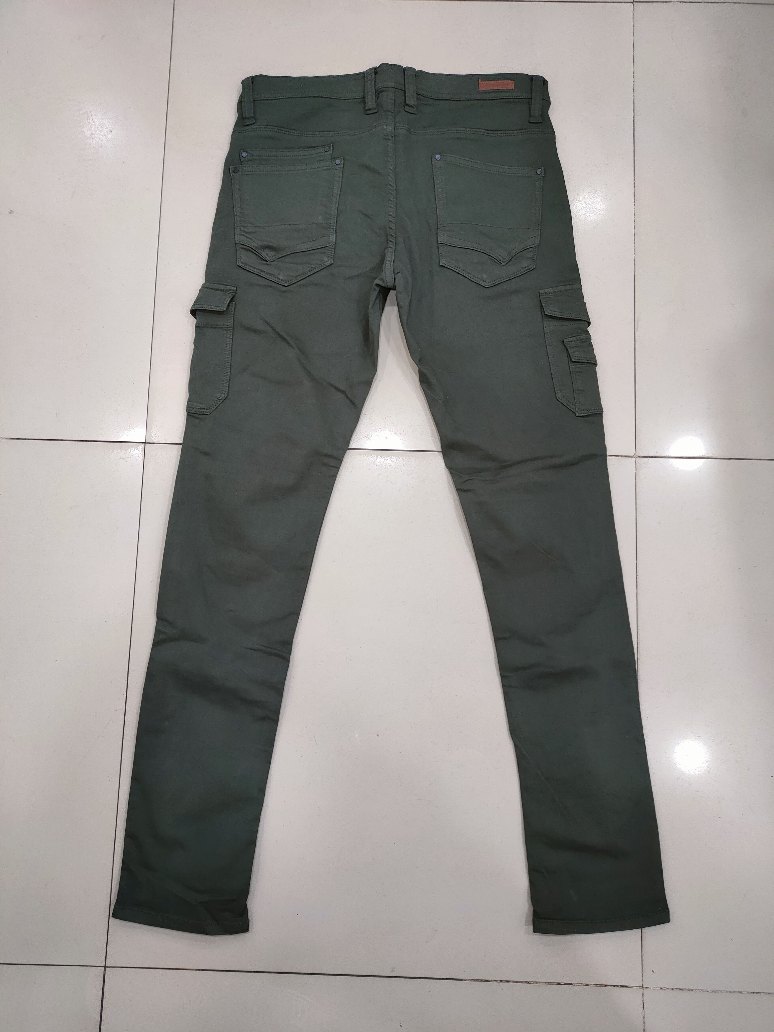 Japanese Brand NICOLE MULTIPOCKET GREEN CARGO PANTS Size US 32 / EU 48 - 8 Thumbnail
