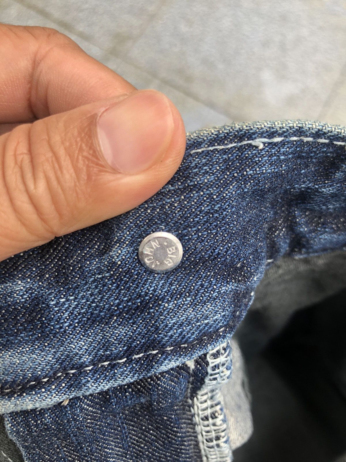 If Six Was Nine Big John Thrashed Ripped denim pants Size US 30 / EU 46 - 12 Thumbnail