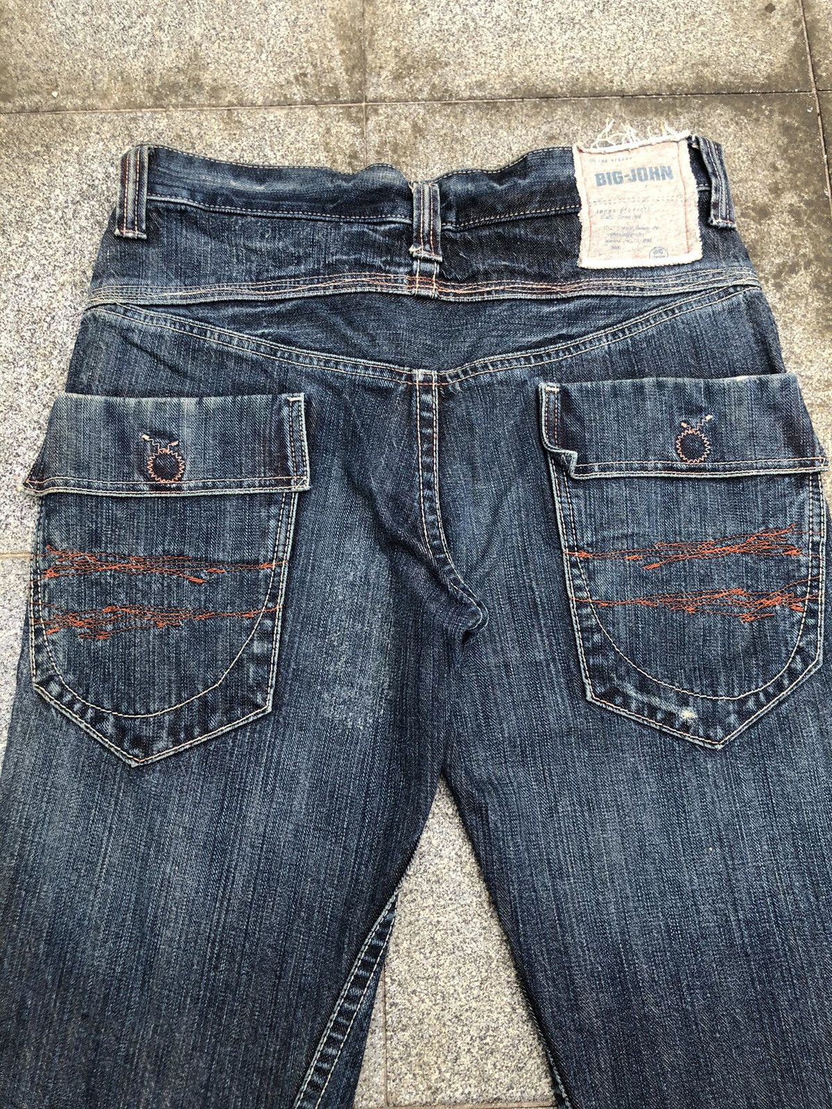 If Six Was Nine Big John Thrashed Ripped denim pants Size US 30 / EU 46 - 7 Thumbnail