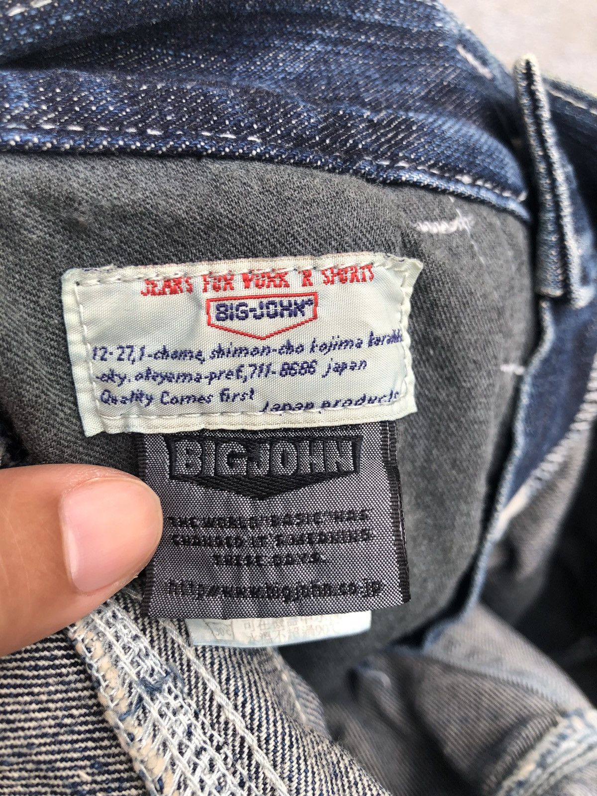 If Six Was Nine Big John Thrashed Ripped denim pants Size US 30 / EU 46 - 9 Thumbnail