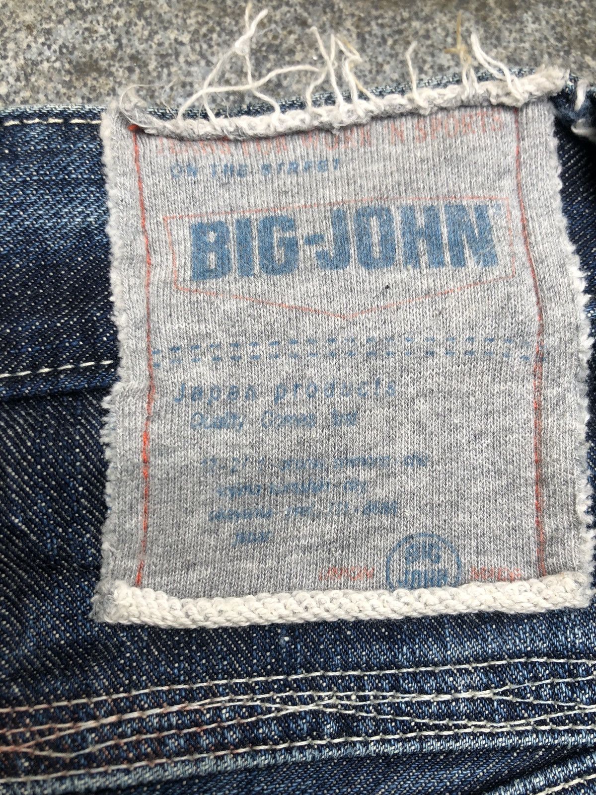 If Six Was Nine Big John Thrashed Ripped denim pants Size US 30 / EU 46 - 8 Thumbnail