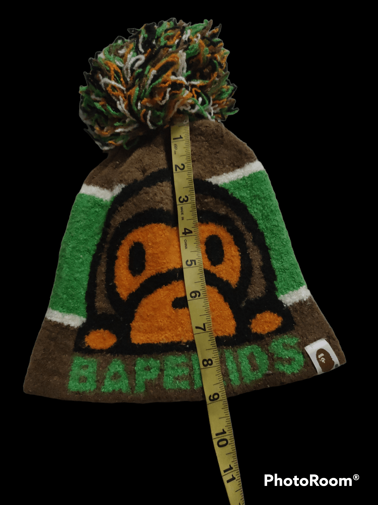 Bape Beanie Bathing Ape x Baby Milo Knit Cap Size ONE SIZE - 5 Thumbnail