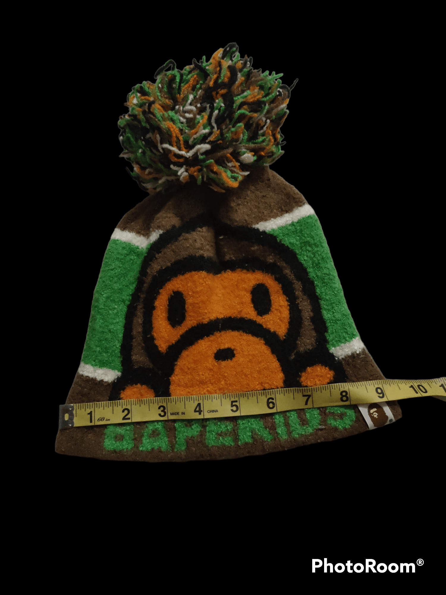 Bape Beanie Bathing Ape x Baby Milo Knit Cap Size ONE SIZE - 4 Thumbnail