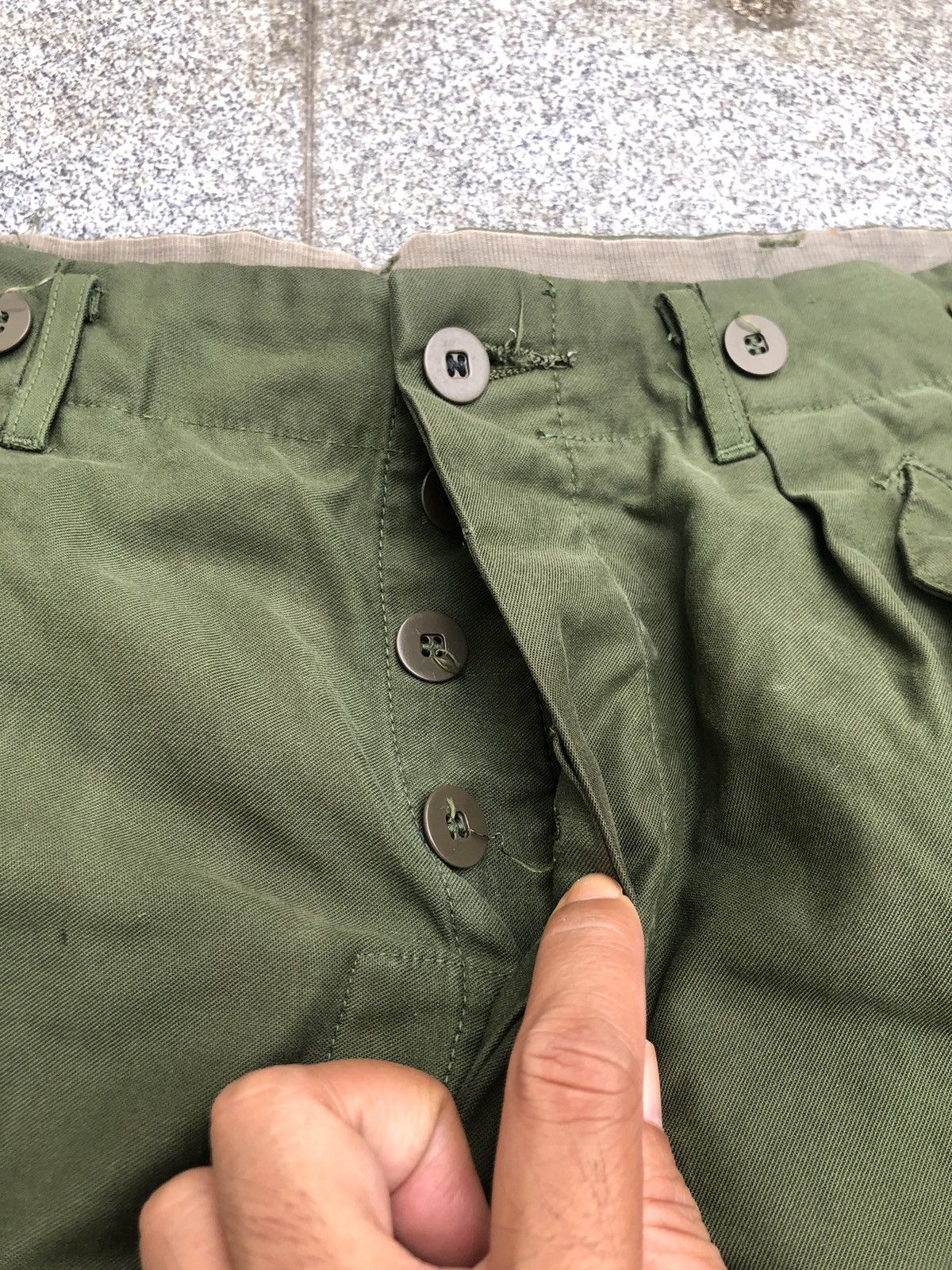 Japanese Brand × Vintage Vintage 80s Swedish Army C46 Tactical Pants Size US 30 / EU 46 - 7 Thumbnail