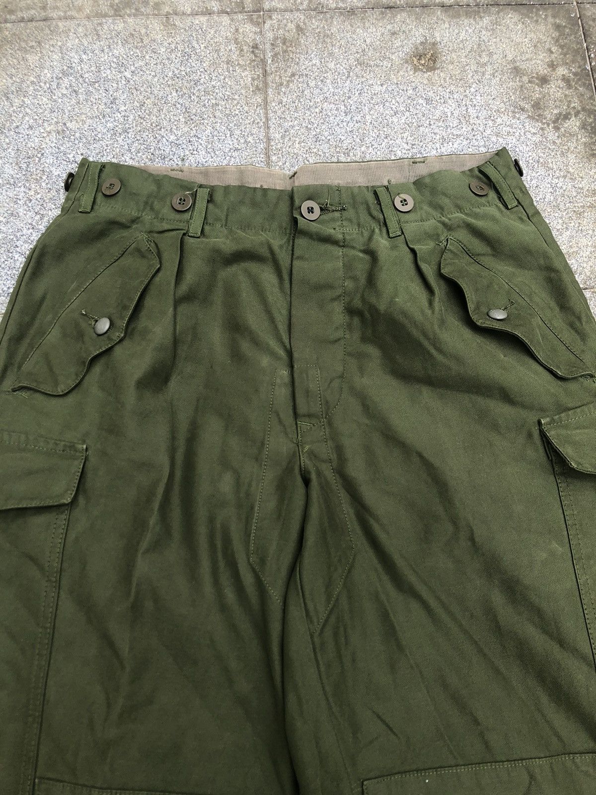 Japanese Brand × Vintage Vintage 80s Swedish Army C46 Tactical Pants Size US 30 / EU 46 - 6 Thumbnail