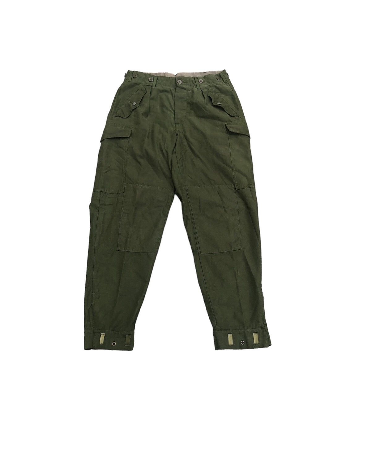 Japanese Brand × Vintage Vintage 80s Swedish Army C46 Tactical Pants Size US 30 / EU 46 - 1 Thumbnail