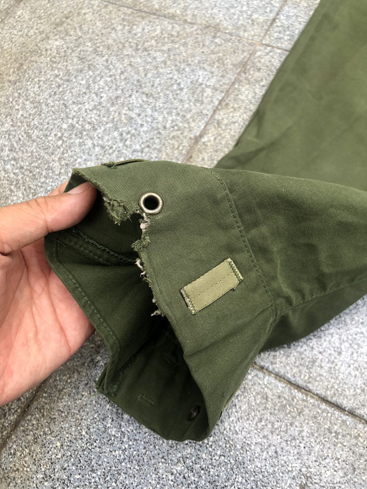 Japanese Brand × Vintage Vintage 80s Swedish Army C46 Tactical Pants Size US 30 / EU 46 - 11 Thumbnail