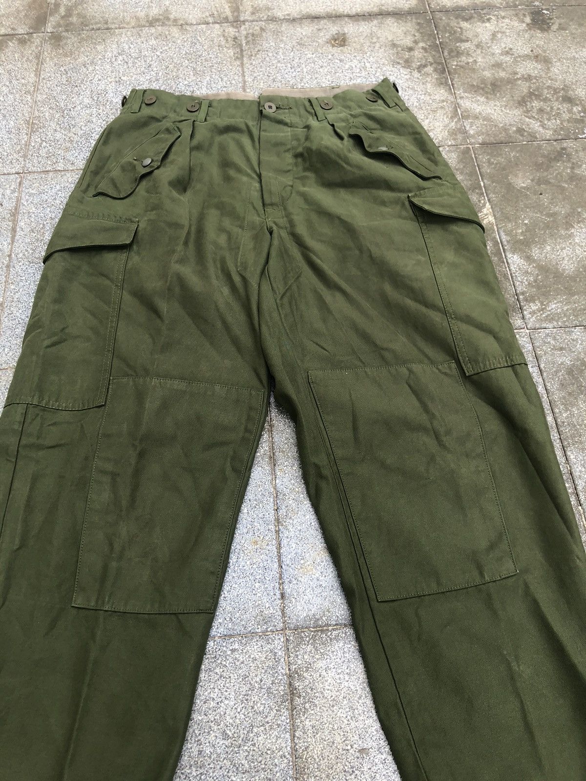 Japanese Brand × Vintage Vintage 80s Swedish Army C46 Tactical Pants Size US 30 / EU 46 - 5 Thumbnail