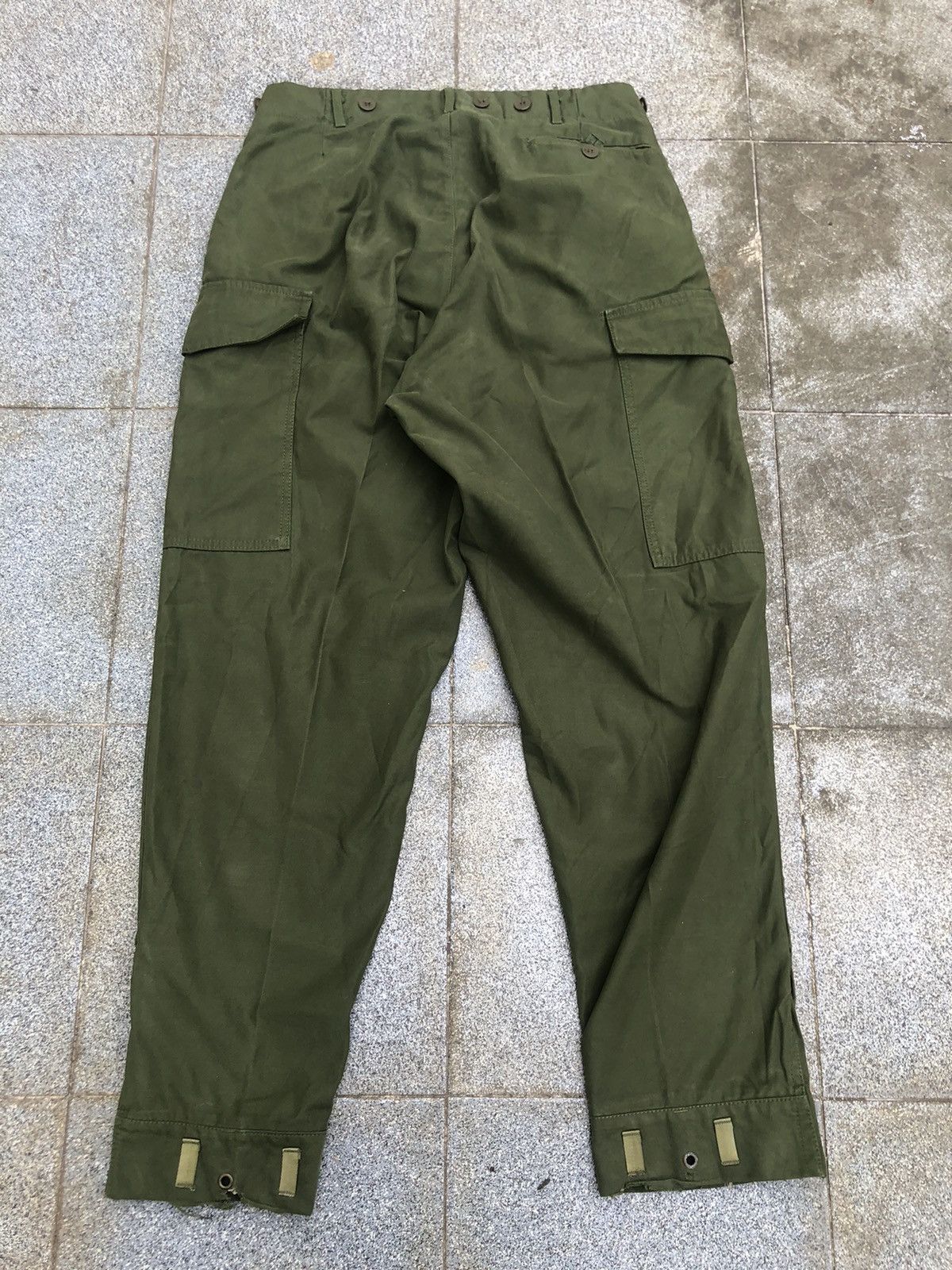 Japanese Brand × Vintage Vintage 80s Swedish Army C46 Tactical Pants Size US 30 / EU 46 - 8 Thumbnail