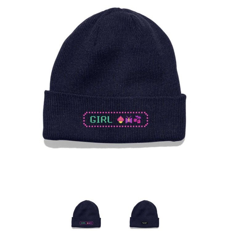Japanese Brand Hello Kitty X GIRL BEANIE - NAVY Size ONE SIZE - 2 Thumbnail