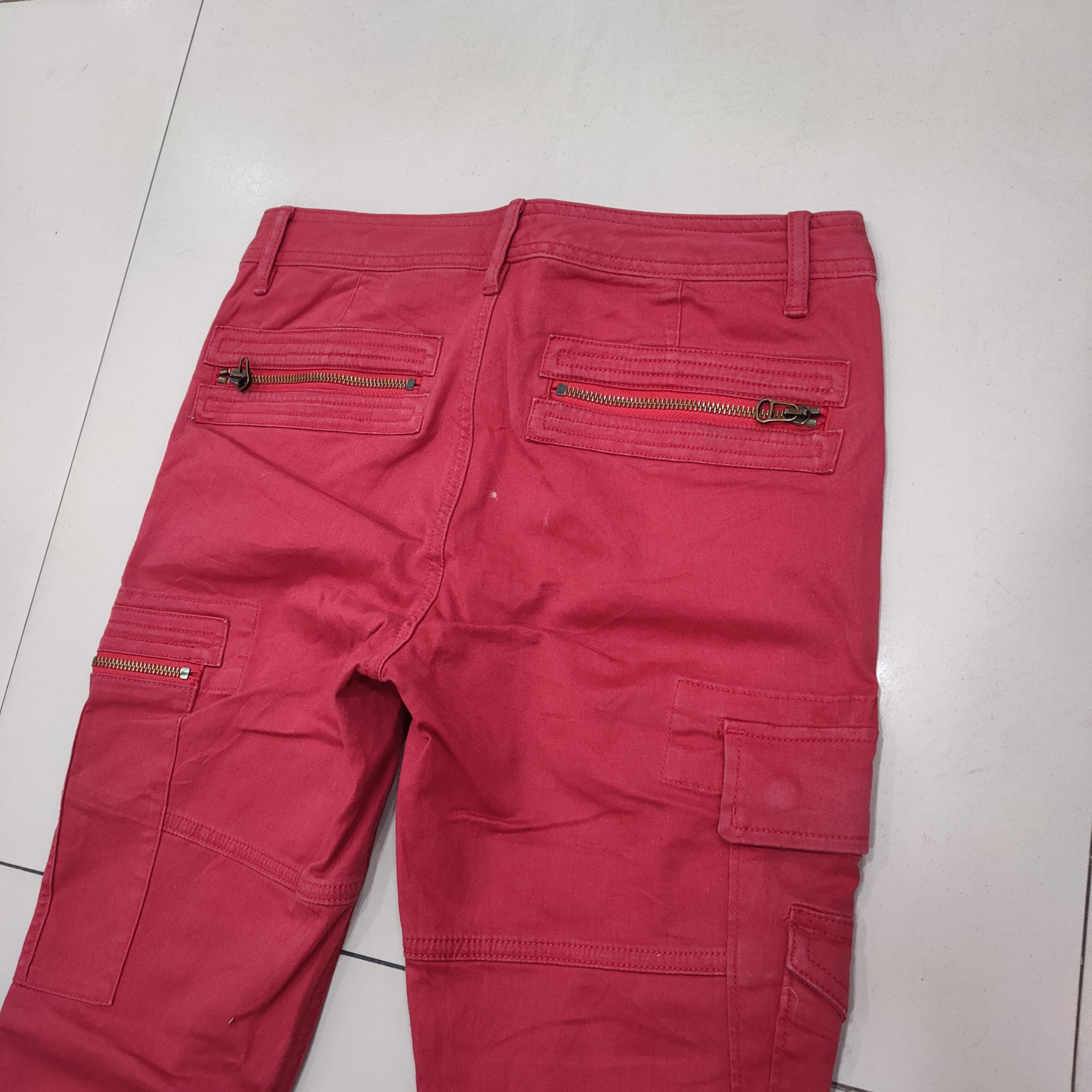 Polo Ralph Lauren POLO RALPH LAUREN FADED RED CARGO PANTS Size US 29 - 13 Thumbnail