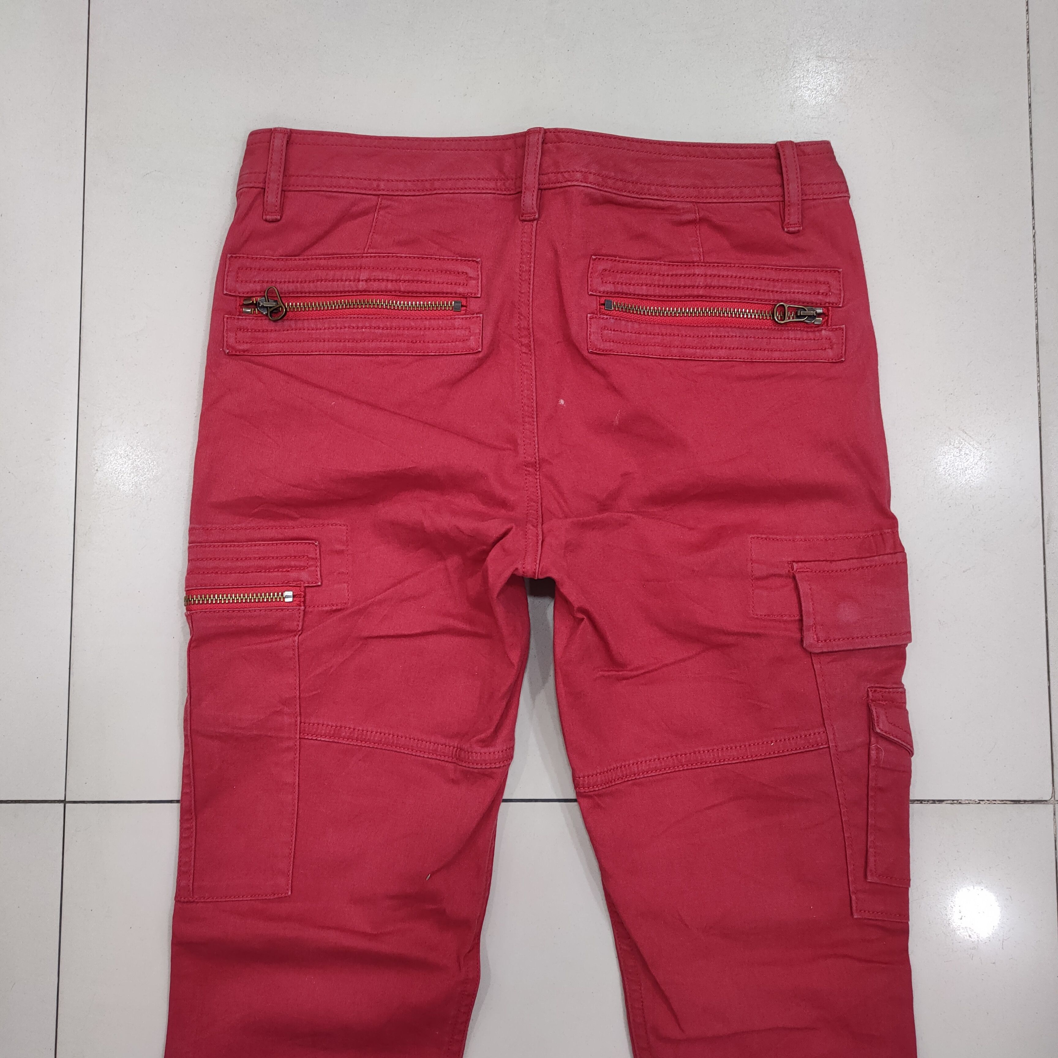 Polo Ralph Lauren POLO RALPH LAUREN FADED RED CARGO PANTS Size US 29 - 11 Thumbnail