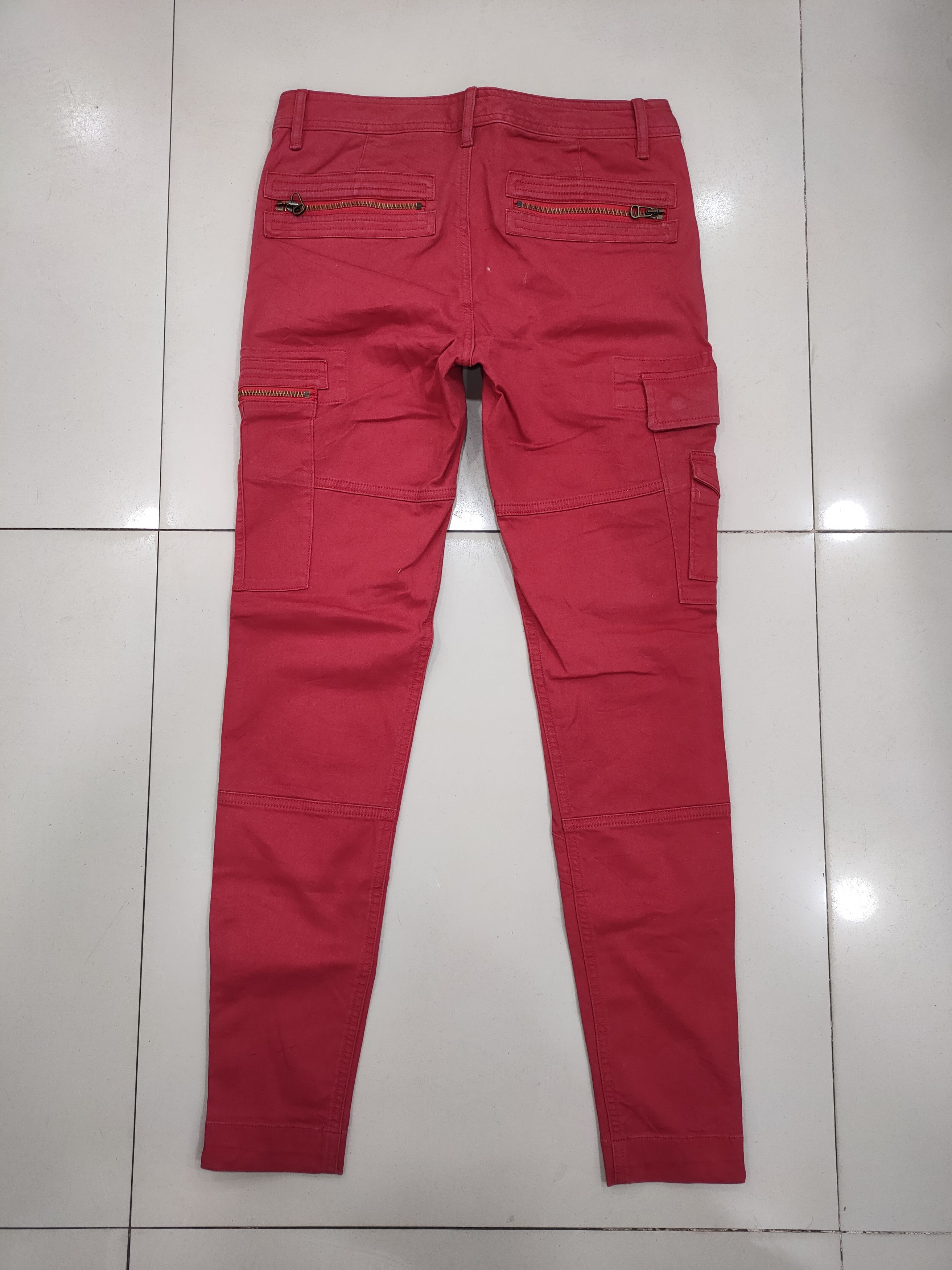 Polo Ralph Lauren POLO RALPH LAUREN FADED RED CARGO PANTS Size US 29 - 10 Thumbnail