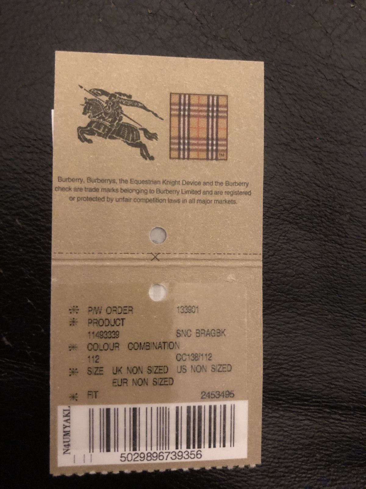 Burberry Brand New Cards/Photos Holder Size ONE SIZE - 6 Thumbnail