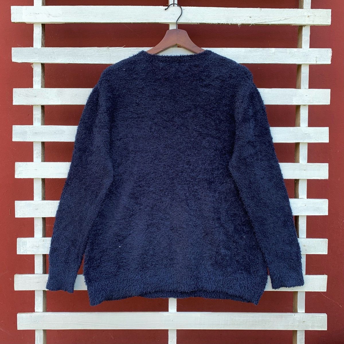 Issey Miyake Issey Miyake Ne Net Fleece Mohair Sweater Size US M / EU 48-50 / 2 - 2 Thumbnail