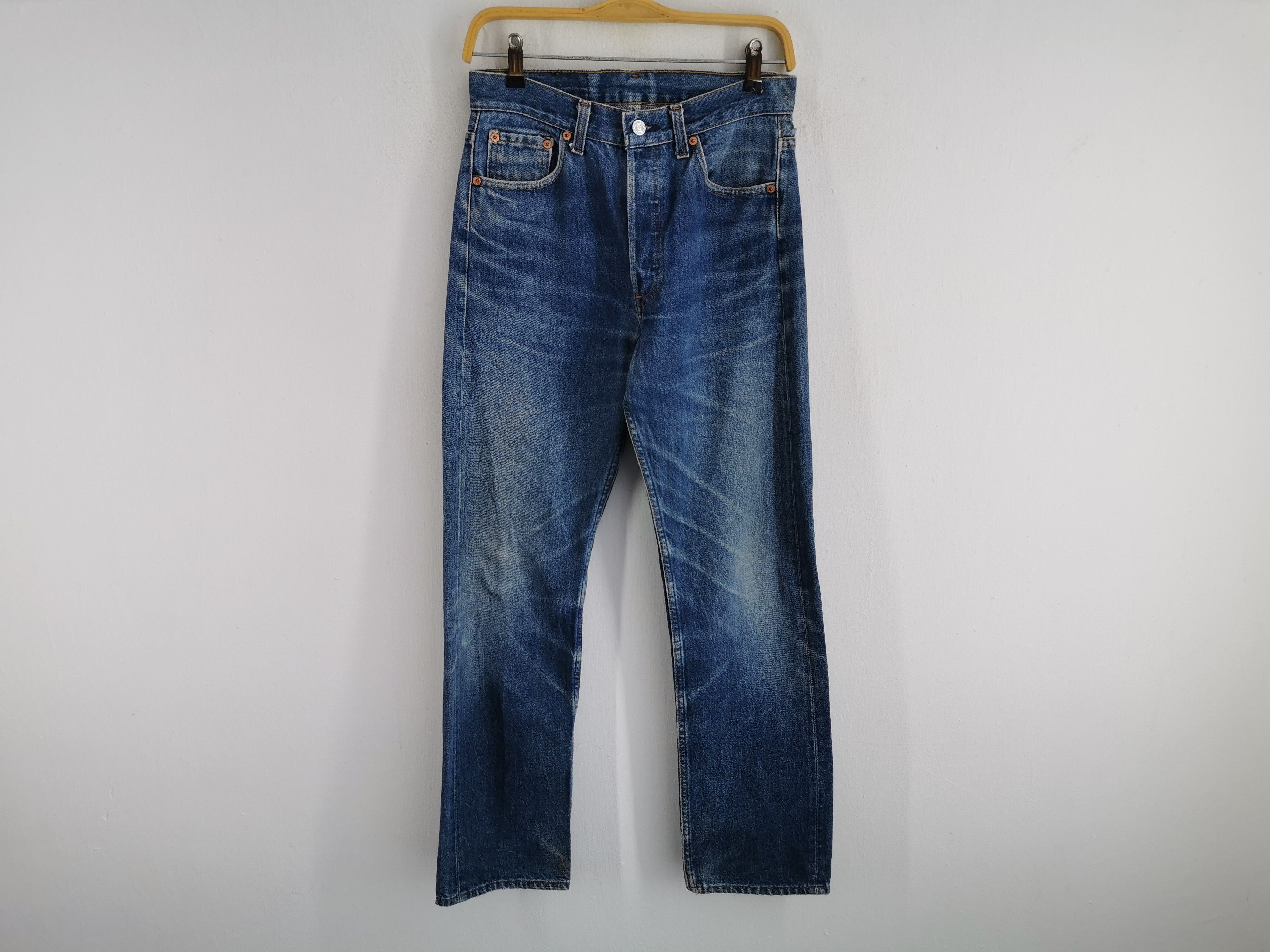 Levi's Levis Lot 501 Big E Selvedge Denim Made In USA Size 29 Size US 29 - 3 Thumbnail