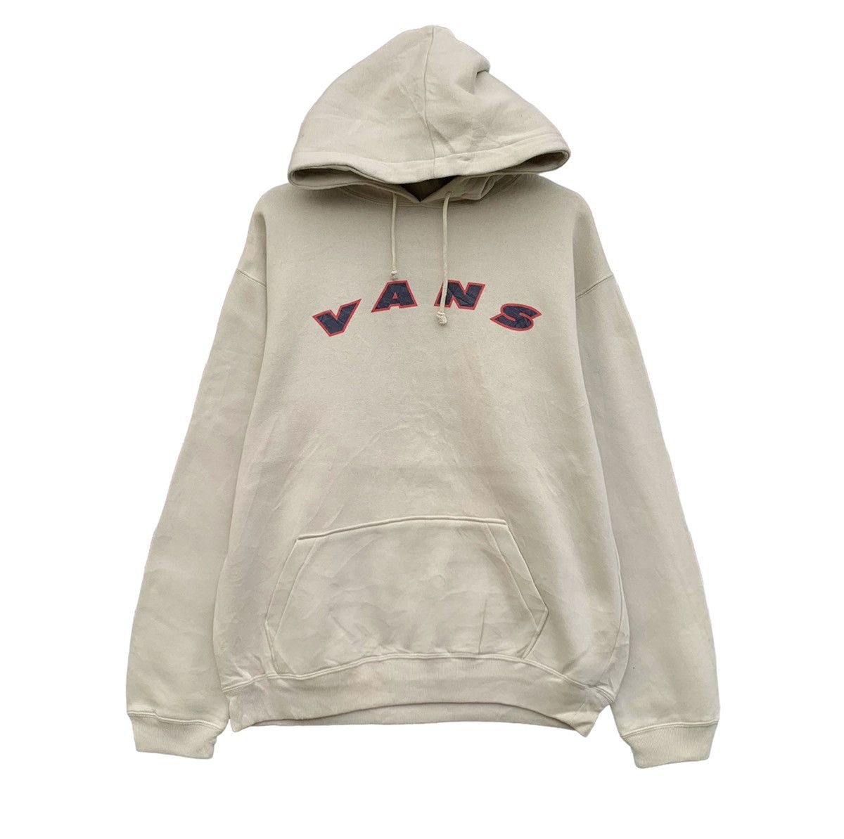 image of Vans Hoodie in Beige, Men's (Size Large)