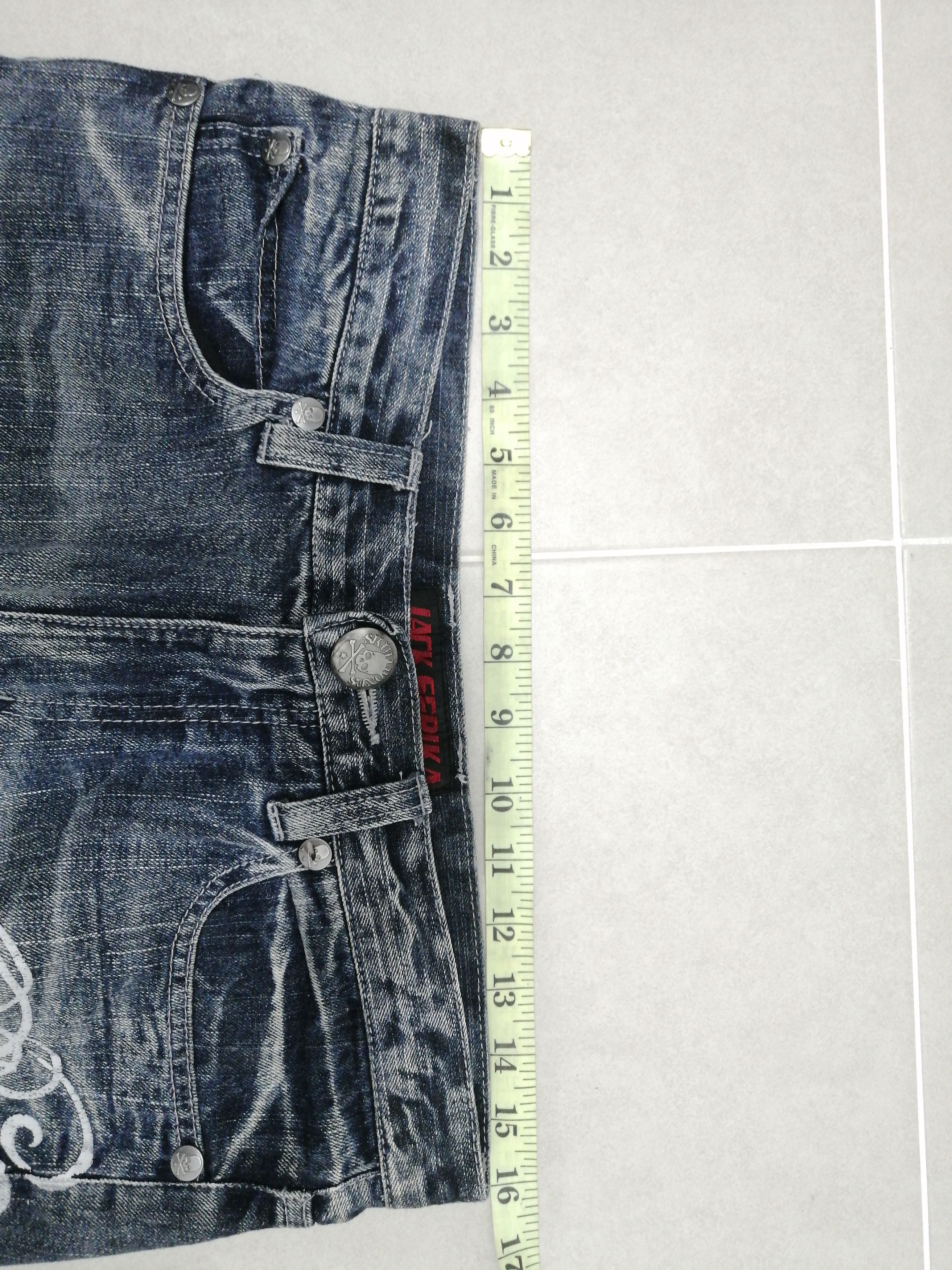 Japanese Brand Jack Serika Crafted Jeans Size US 32 / EU 48 - 3 Thumbnail