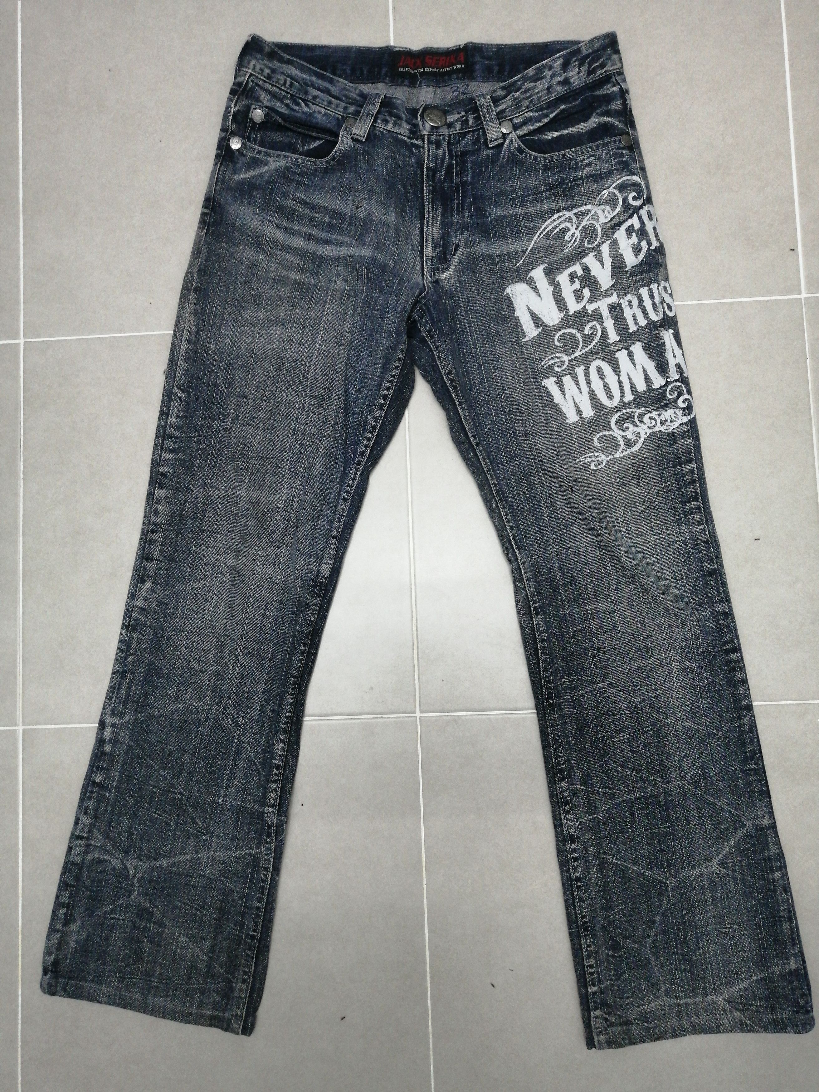 Japanese Brand Jack Serika Crafted Jeans Size US 32 / EU 48 - 1 Thumbnail