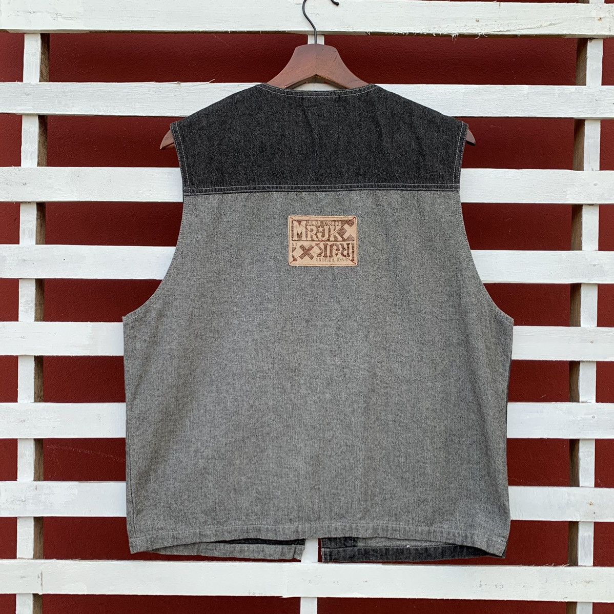 Mr. Junko Vintage Mr Junko Denim Vest Made In Japan Size US M / EU 48-50 / 2 - 2 Thumbnail