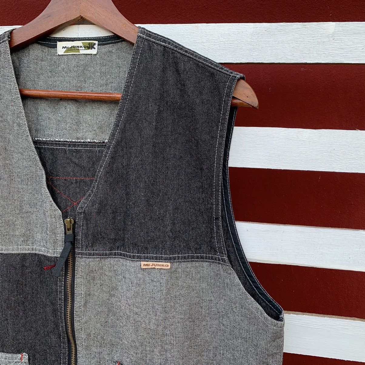 Mr. Junko Vintage Mr Junko Denim Vest Made In Japan Size US M / EU 48-50 / 2 - 5 Thumbnail
