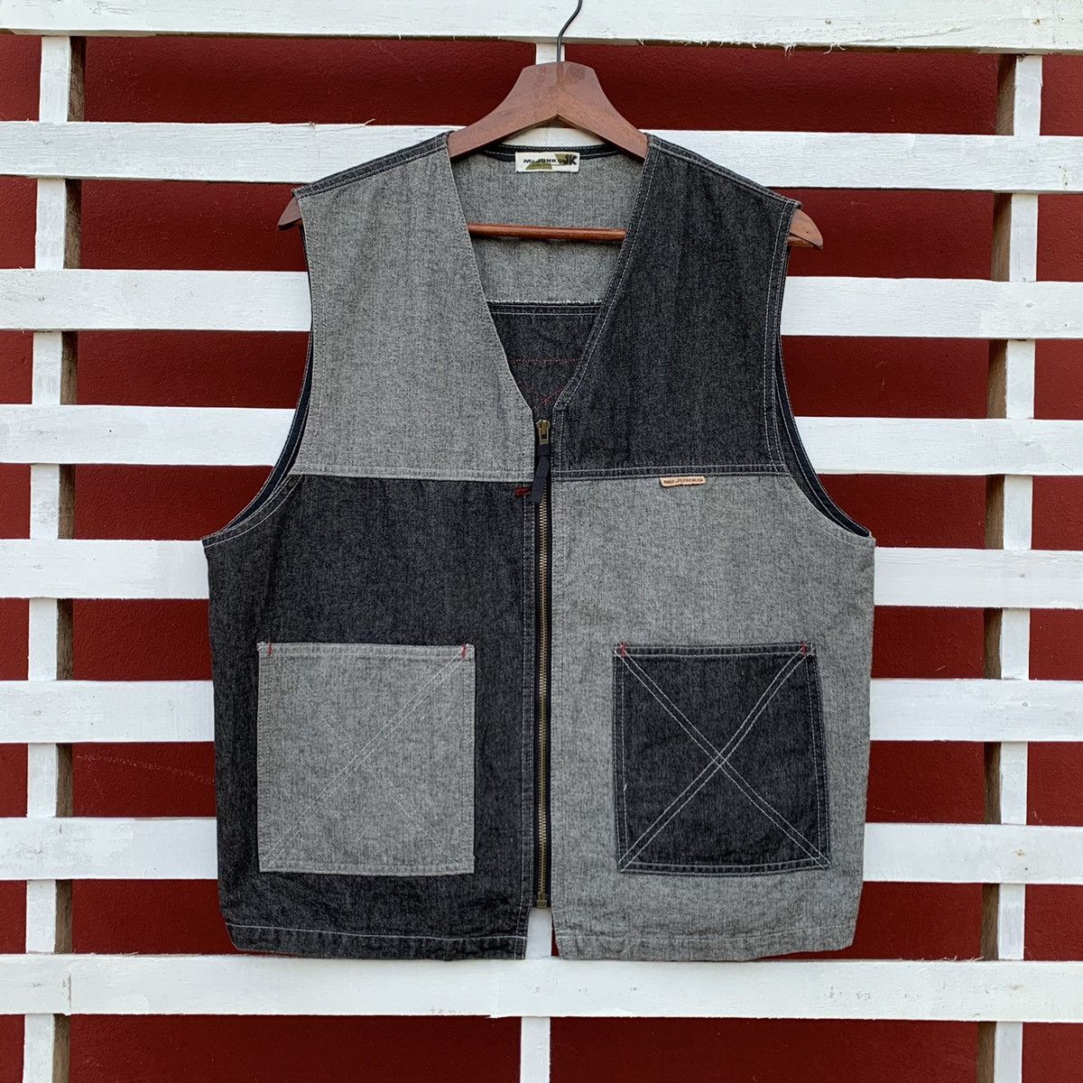 Mr. Junko Vintage Mr Junko Denim Vest Made In Japan Size US M / EU 48-50 / 2 - 1 Thumbnail