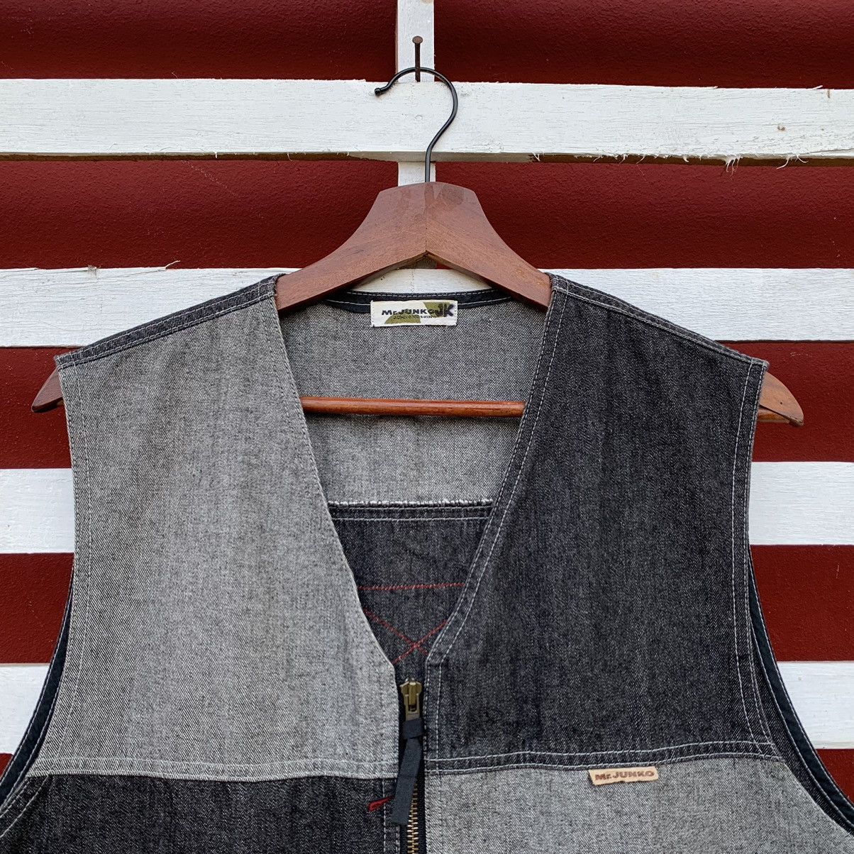 Mr. Junko Vintage Mr Junko Denim Vest Made In Japan Size US M / EU 48-50 / 2 - 4 Thumbnail