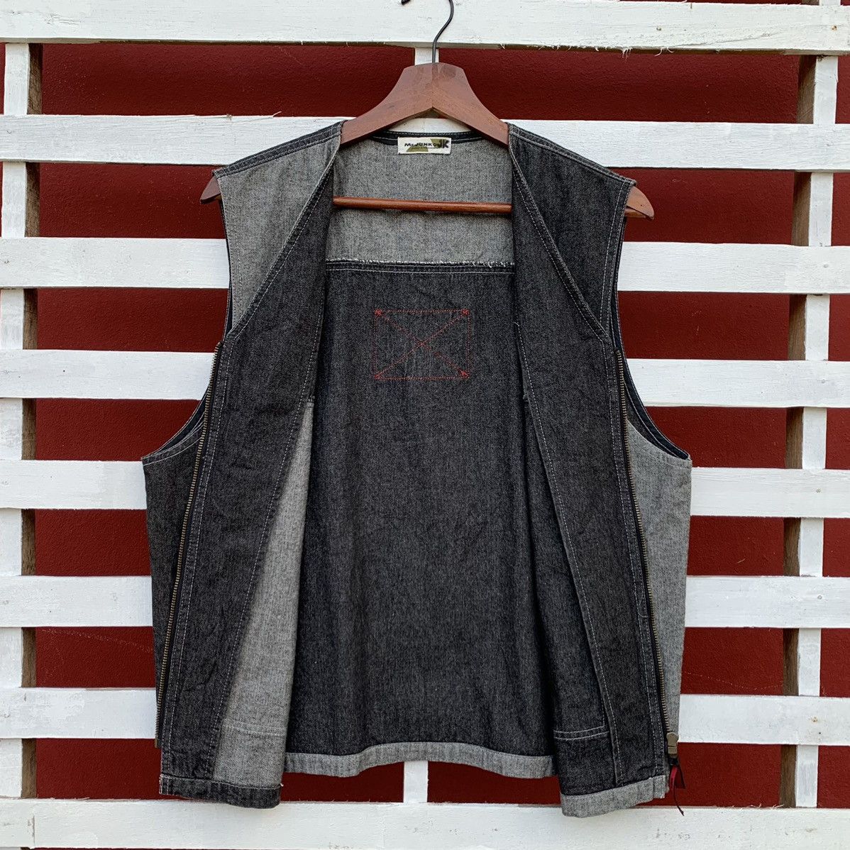 Mr. Junko Vintage Mr Junko Denim Vest Made In Japan Size US M / EU 48-50 / 2 - 3 Thumbnail