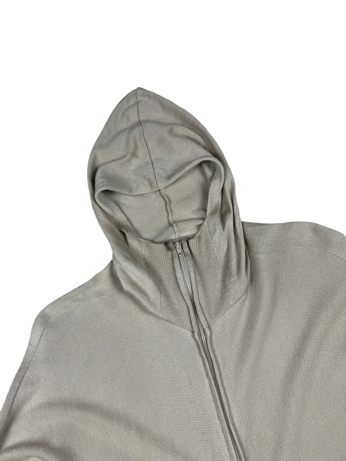Yohji Yamamoto Vintage Yohji Yamamoto SS90 Cashmere Zipper Gorpcore Hoodie Size US M / EU 48-50 / 2 - 4 Thumbnail