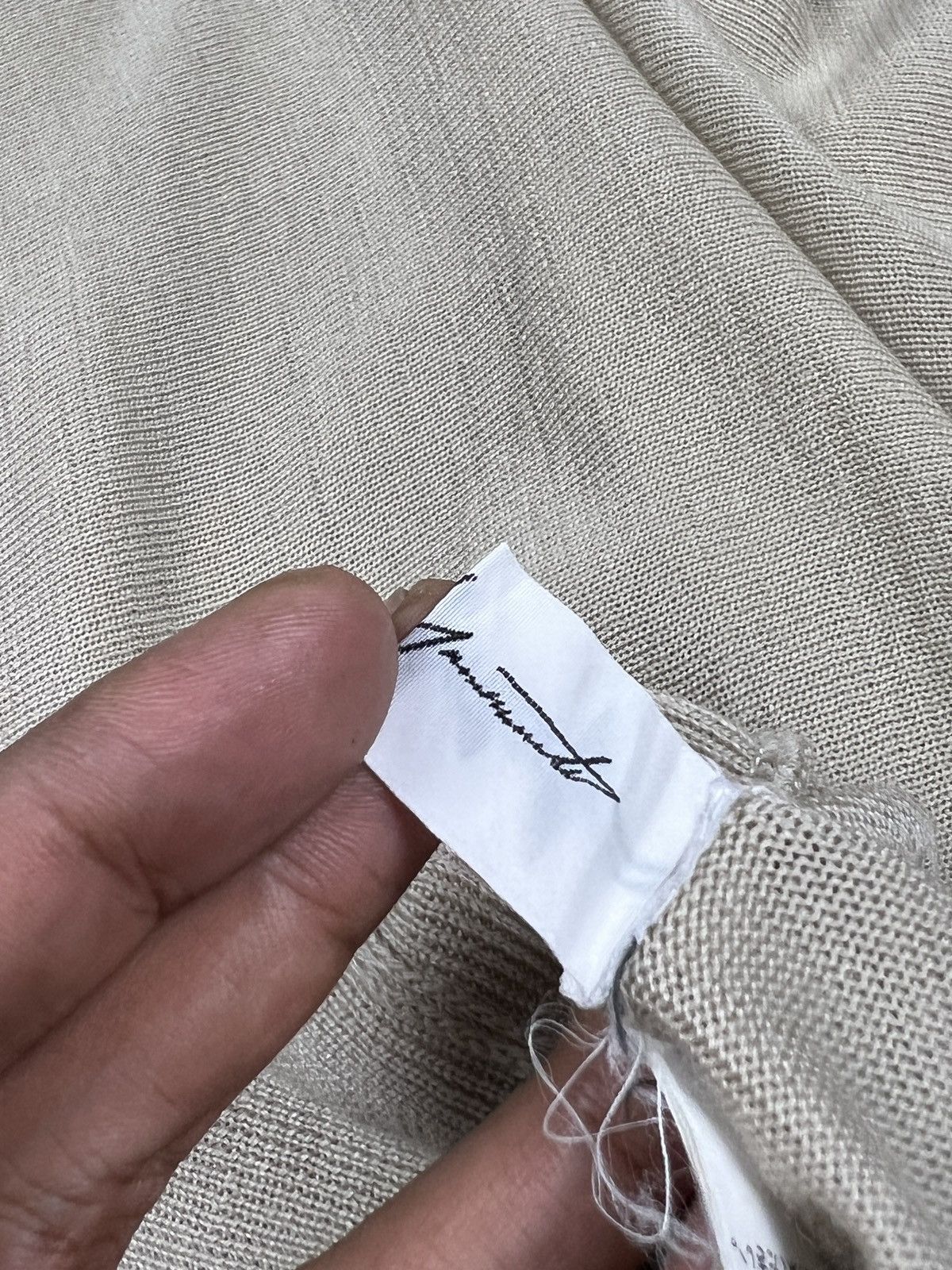 Yohji Yamamoto Vintage Yohji Yamamoto SS90 Cashmere Zipper Gorpcore Hoodie Size US M / EU 48-50 / 2 - 15 Thumbnail