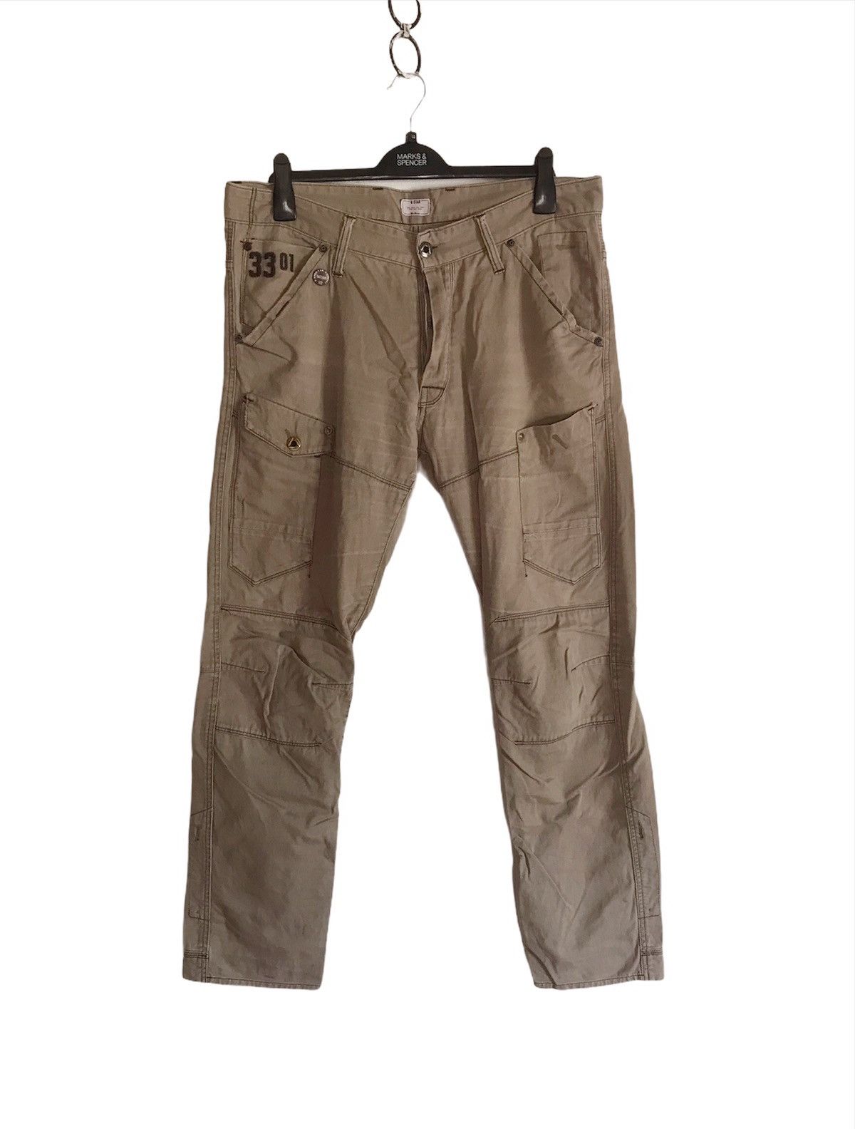 G-Star × Vintage 🔥G Star Raw Multy Pocket Pants Size US 36 / EU 52 - 1 Thumbnail