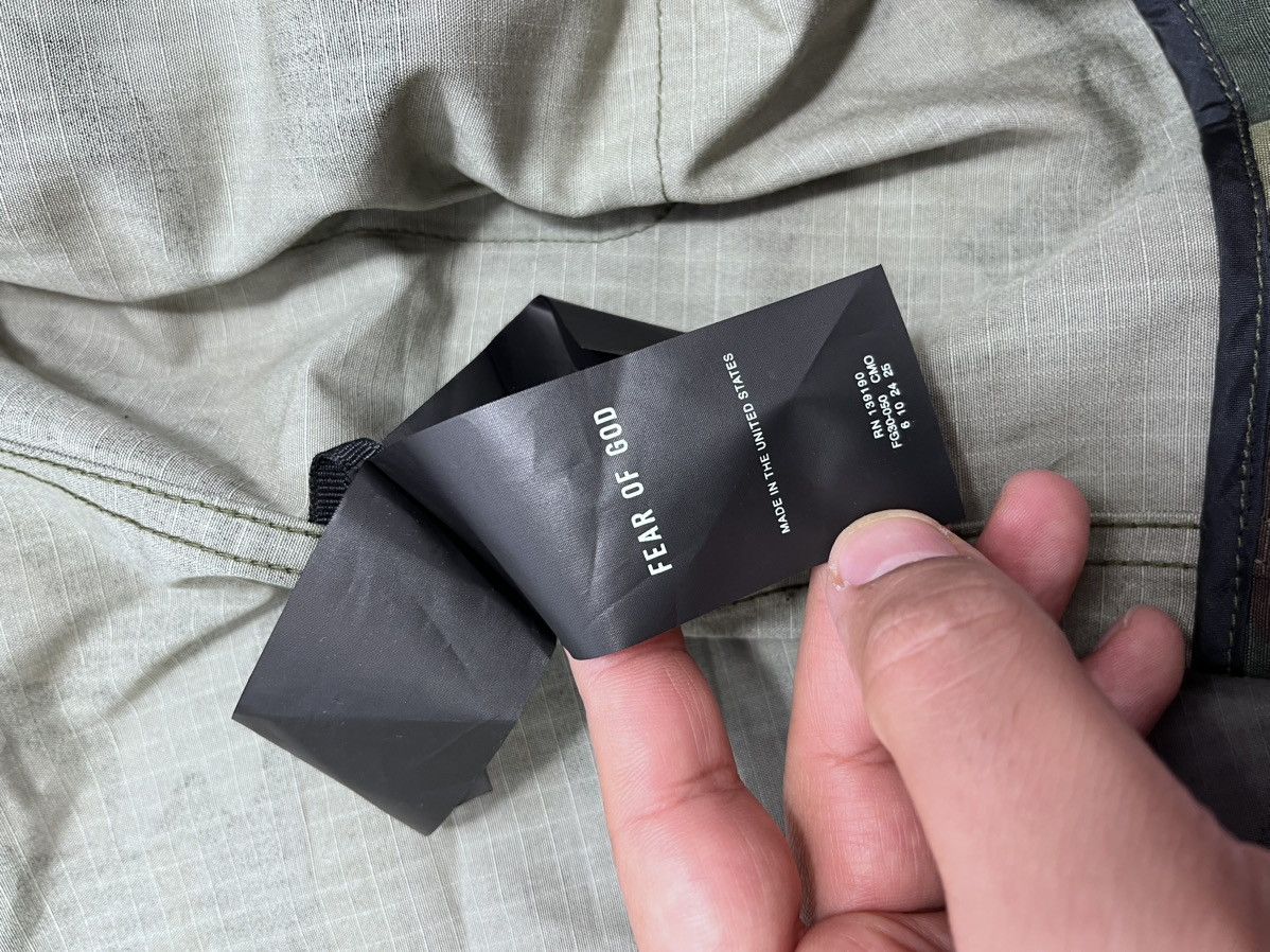 Fear of God FEAR OF GOD SEVENTH COLLECTION CAMO OVERSIZED JACKET Size US XL / EU 56 / 4 - 13 Thumbnail