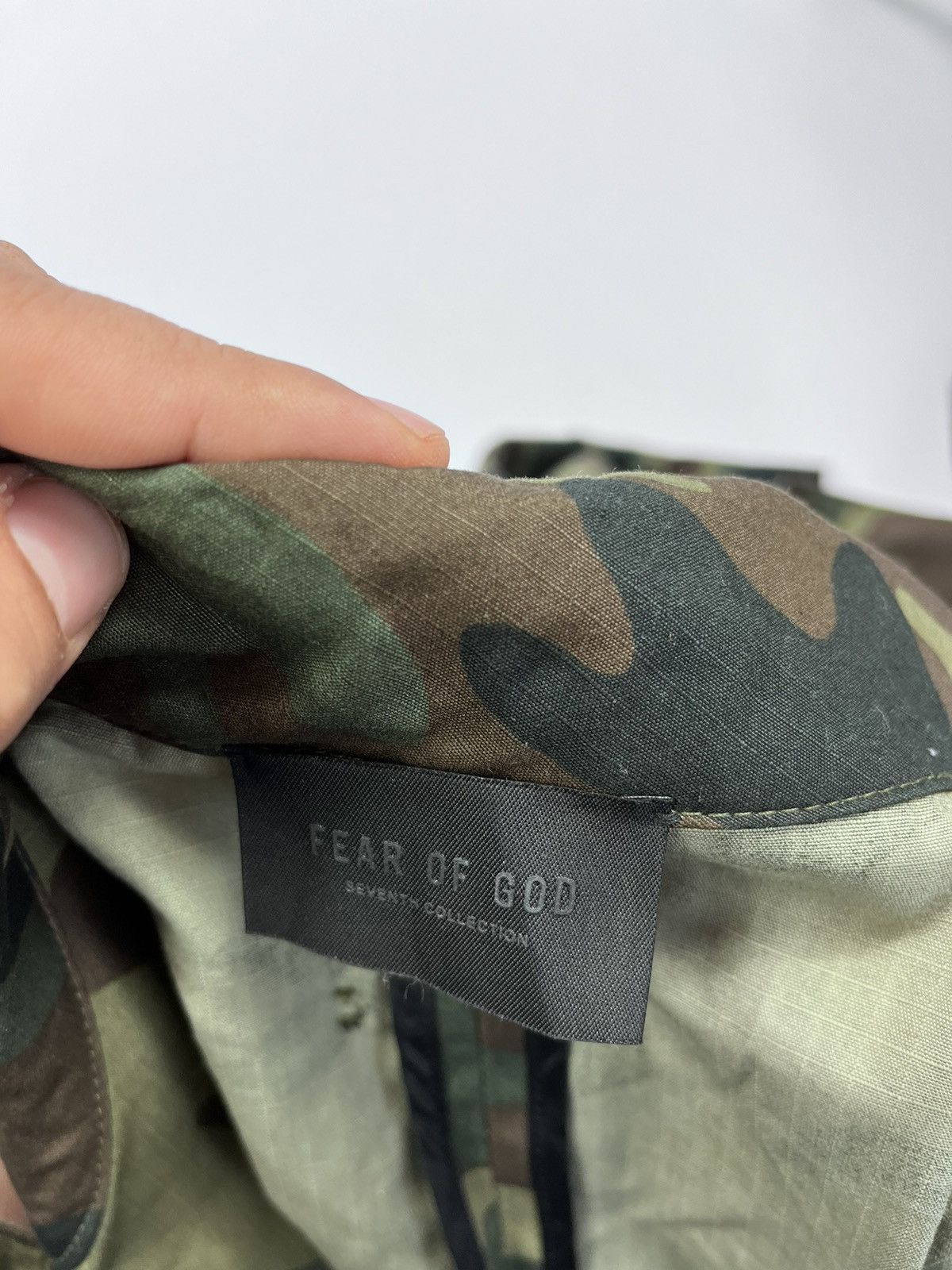 Fear of God FEAR OF GOD SEVENTH COLLECTION CAMO OVERSIZED JACKET Size US XL / EU 56 / 4 - 19 Thumbnail