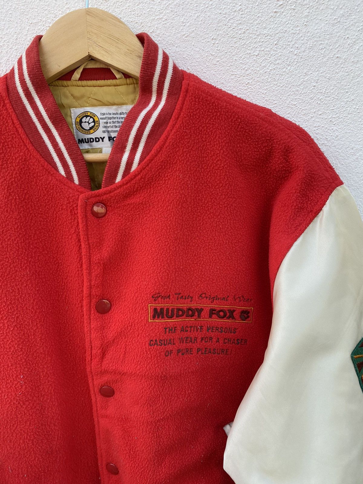 Vintage Vintage muddy fox varsity jacket Size US L / EU 52-54 / 3 - 7 Thumbnail