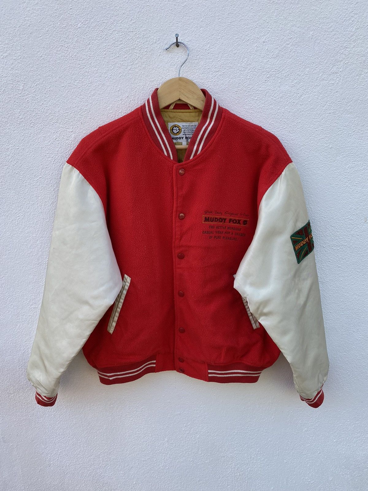 Vintage Vintage muddy fox varsity jacket Size US L / EU 52-54 / 3 - 3 Thumbnail