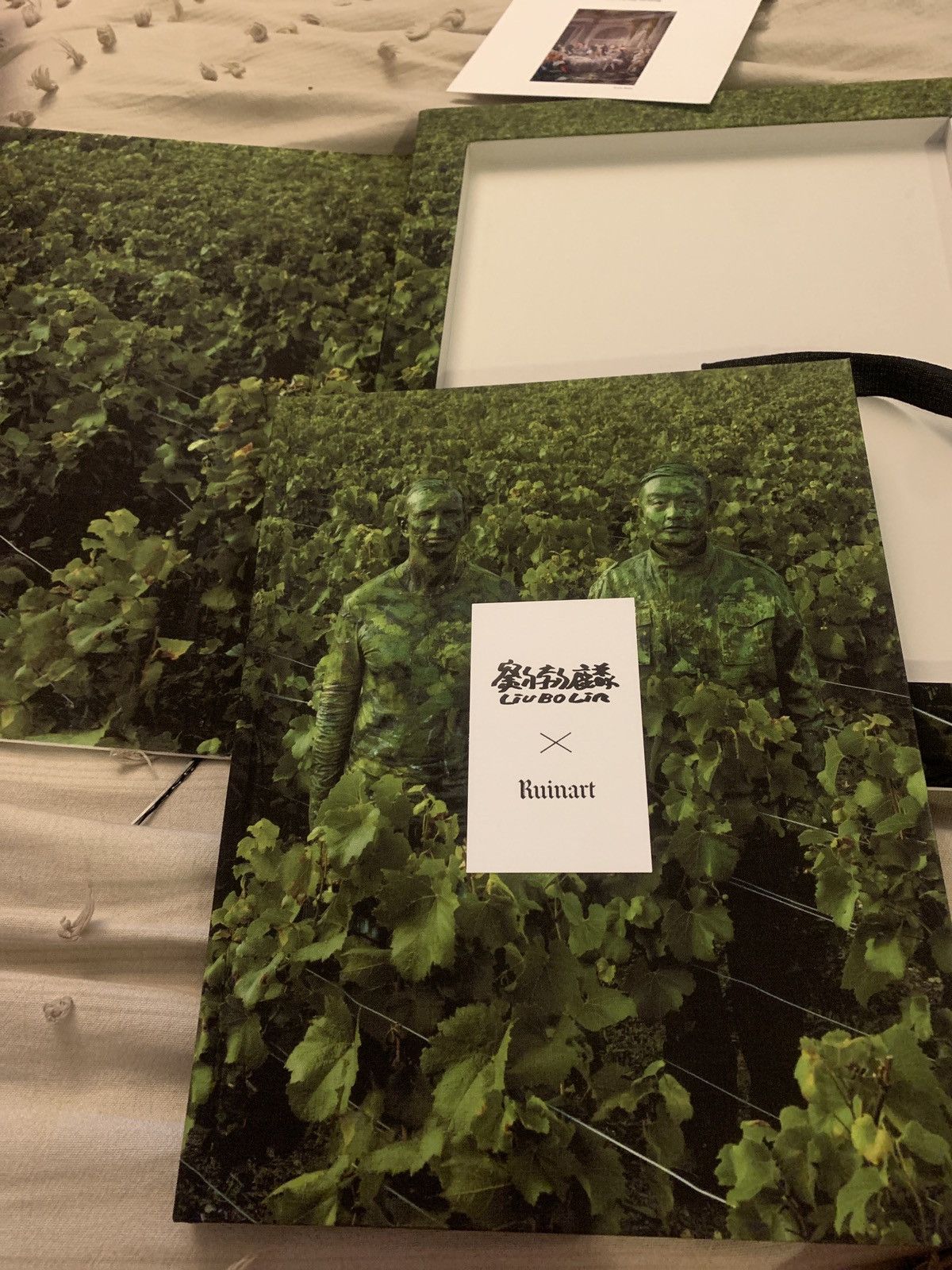 Liu Bo Lin x Ruinart limited edition book