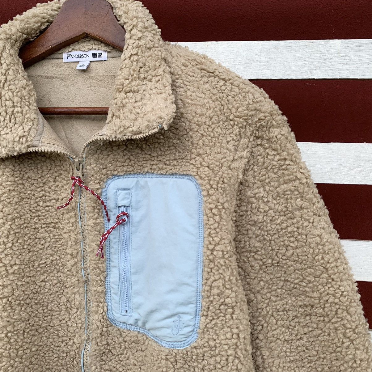 JW Anderson × Uniqlo JW ANDERSON Fleece Sherpa Jacket Size US S / EU 44-46 / 1 - 5 Thumbnail
