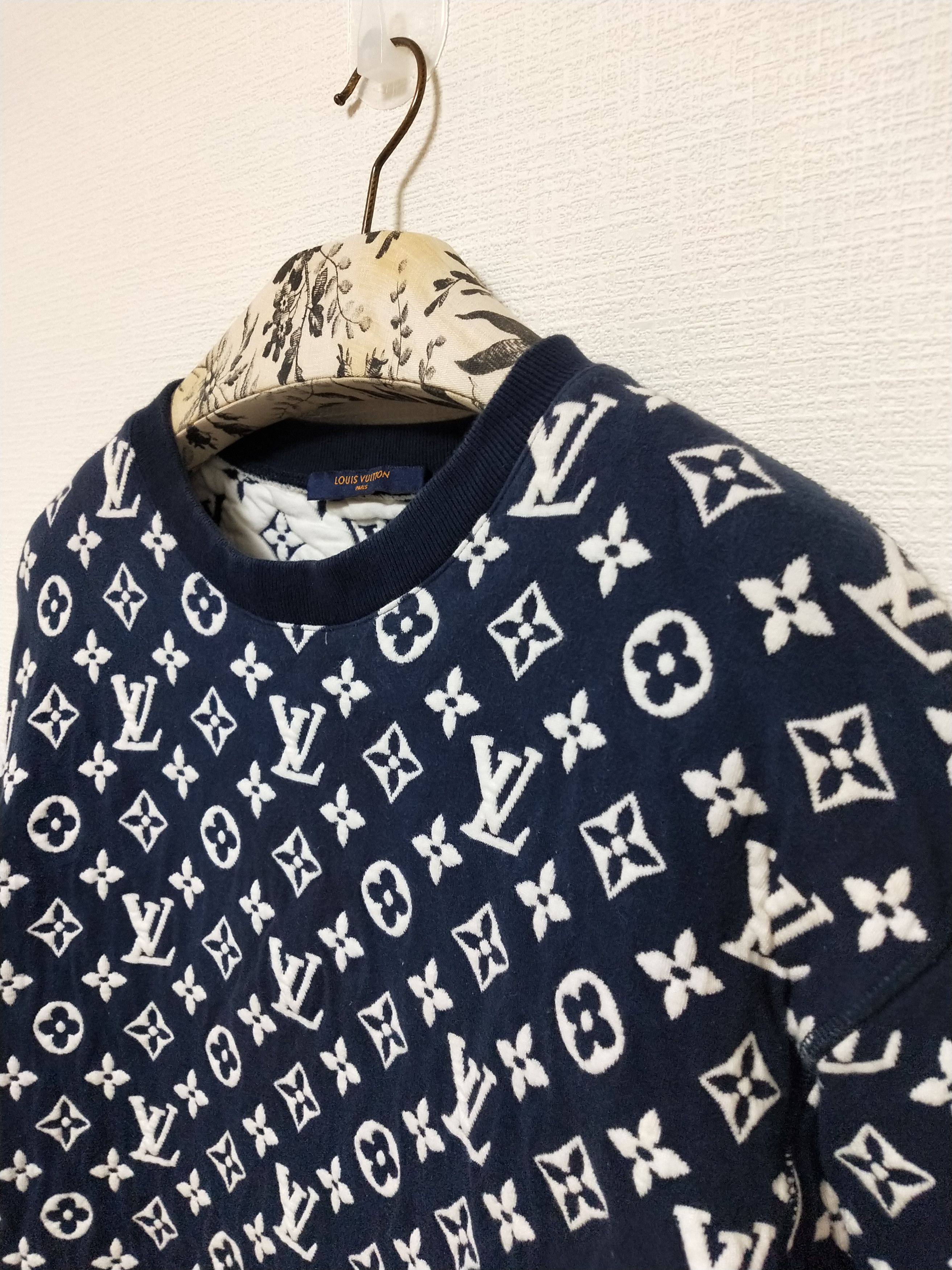 Louis Vuitton Monogram Jacquard Sweatshirt Size US M / EU 48-50 / 2 - 3 Thumbnail