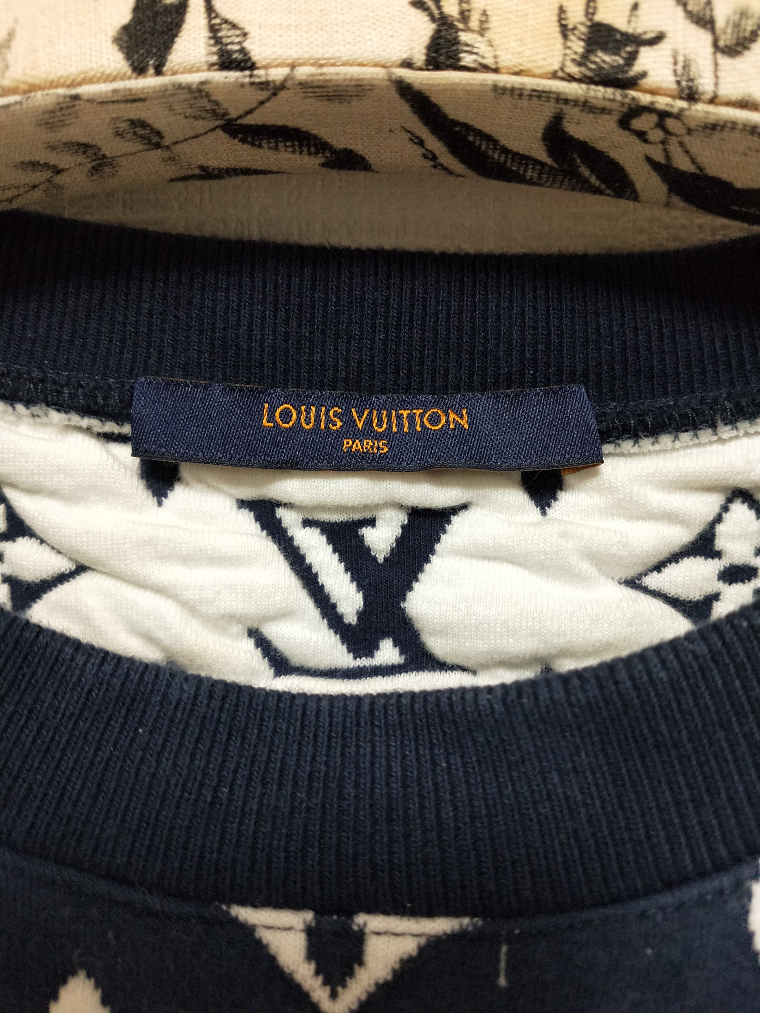 Louis Vuitton Monogram Jacquard Sweatshirt Size US M / EU 48-50 / 2 - 4 Thumbnail
