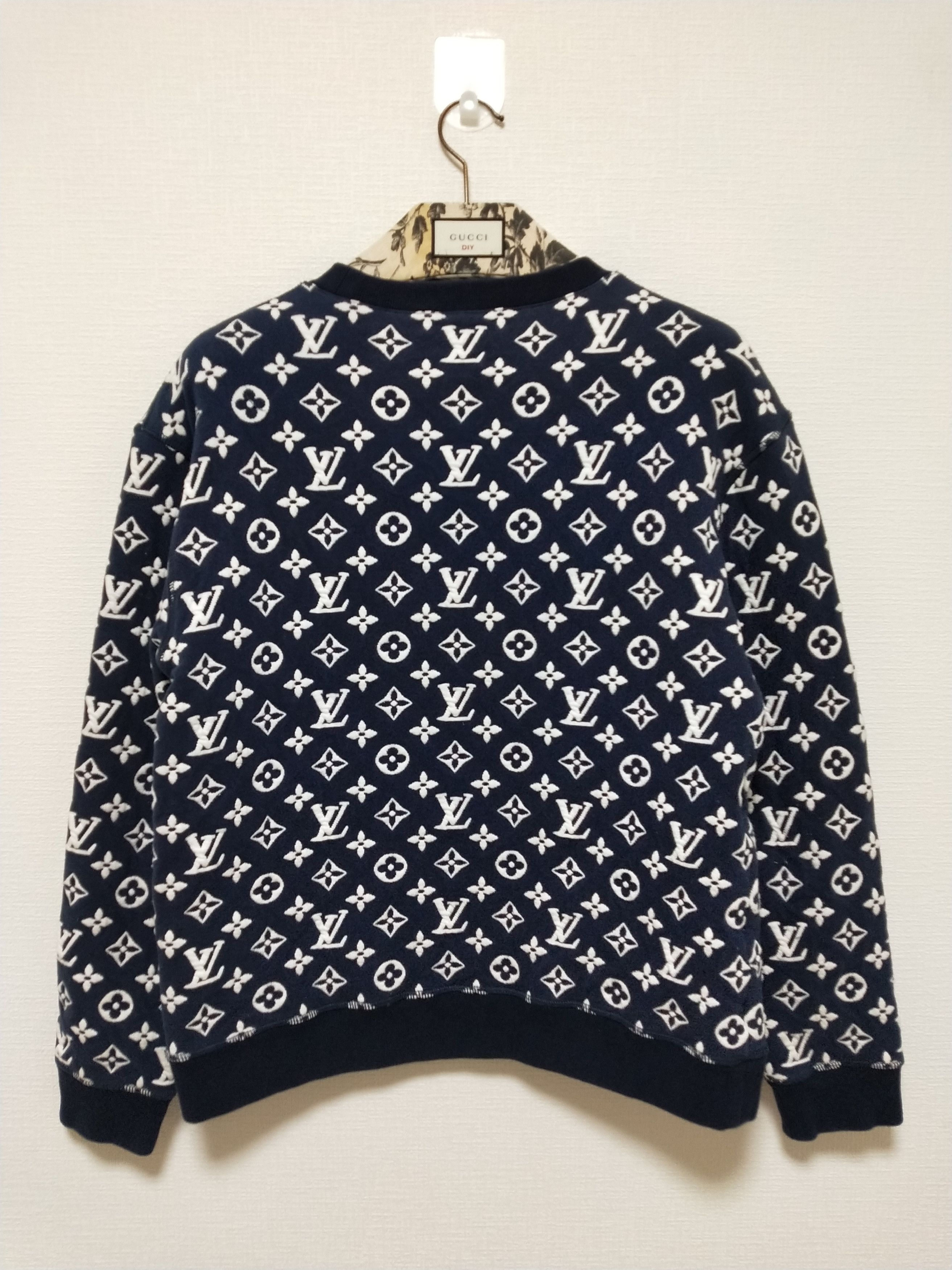 Louis Vuitton Monogram Jacquard Sweatshirt Size US M / EU 48-50 / 2 - 2 Thumbnail