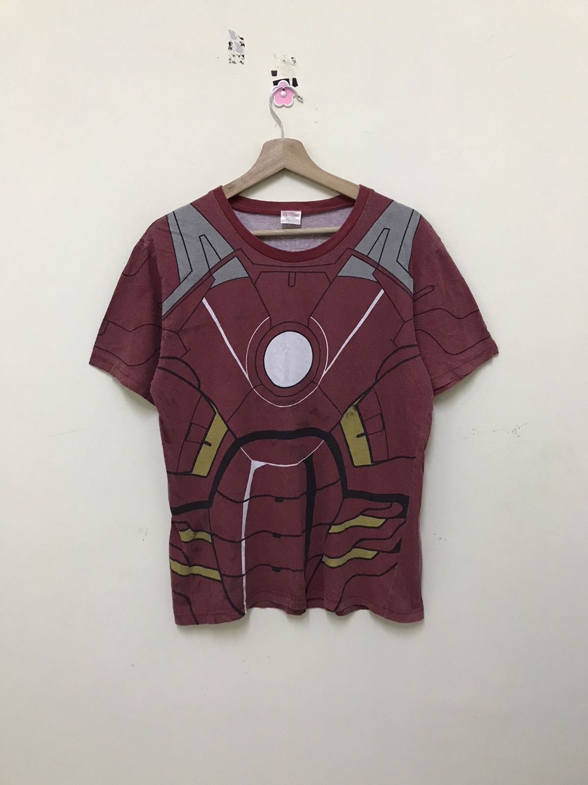 Marvel Comics × Vintage Vintage Marvel Iron Man Full Print T Shirt Size US M / EU 48-50 / 2 - 6 Thumbnail
