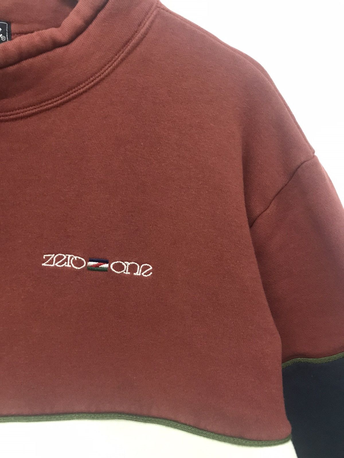 Japanese Brand 90s Vintage ZERO ONE Sweatshirts Jumper Size US M / EU 48-50 / 2 - 4 Thumbnail