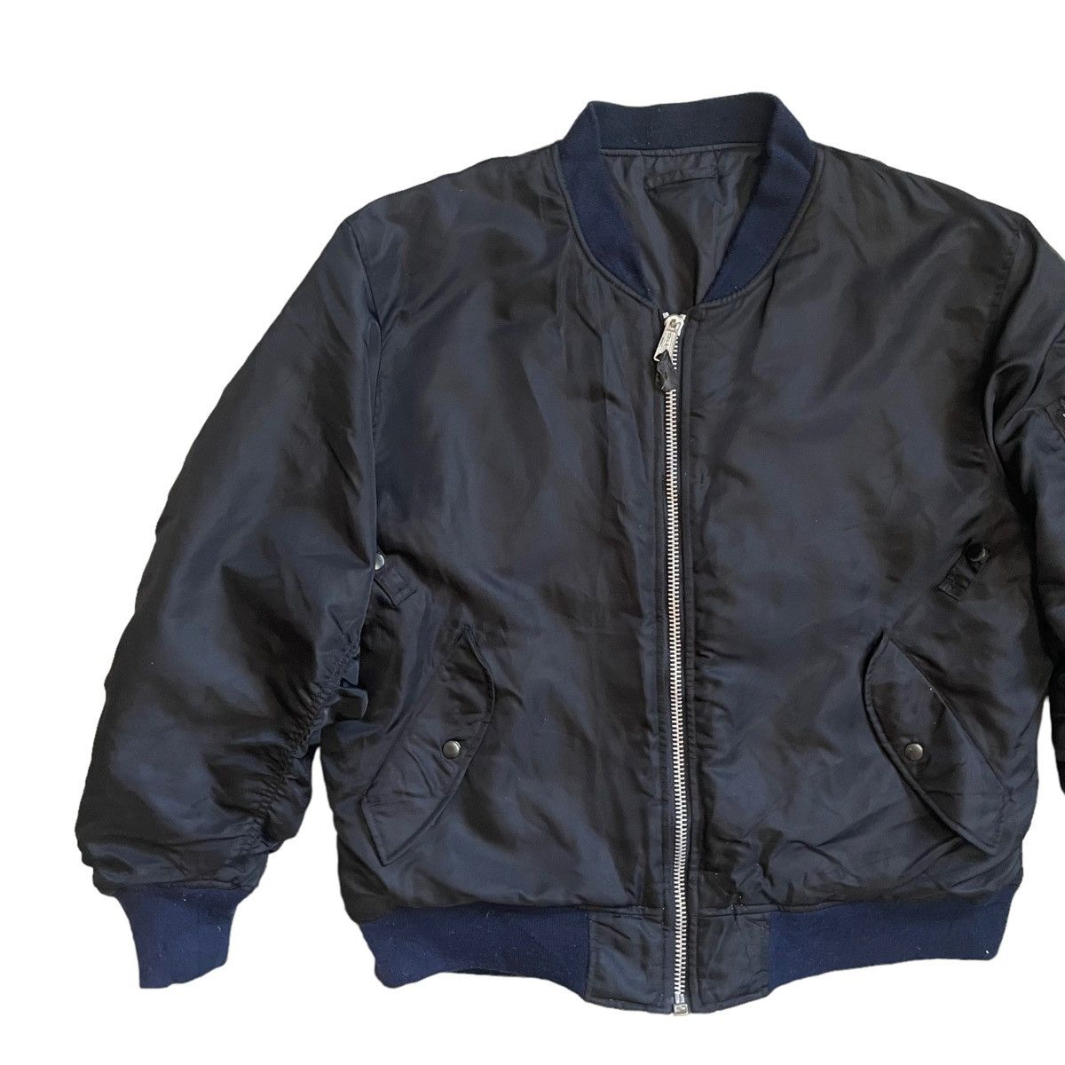 Other 💥 VINTAGE JAPANESE MA-1 MILITARY RIOT BOMBER JACKET Size US XXL / EU 58 / 5 - 3 Thumbnail
