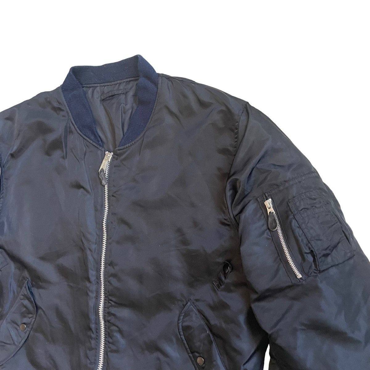 Other 💥 VINTAGE JAPANESE MA-1 MILITARY RIOT BOMBER JACKET Size US XXL / EU 58 / 5 - 5 Thumbnail