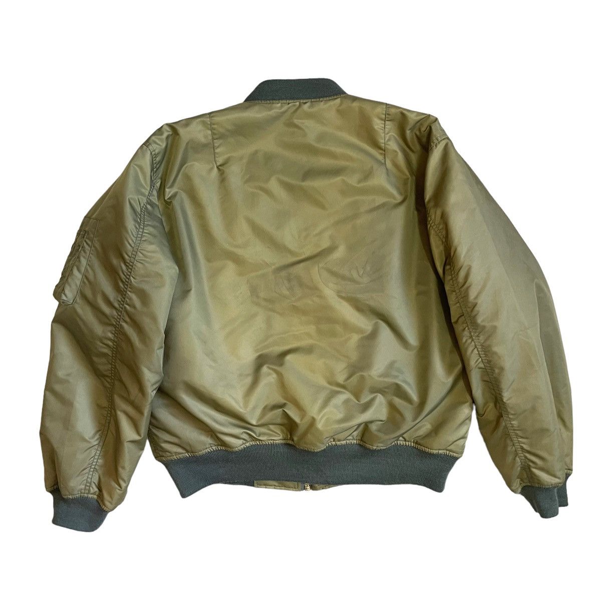 Hysteric Glamour 💥 STOUGENT CLUB MA-1 MILITARY RIOT BOMBER JACKET Size US M / EU 48-50 / 2 - 7 Thumbnail